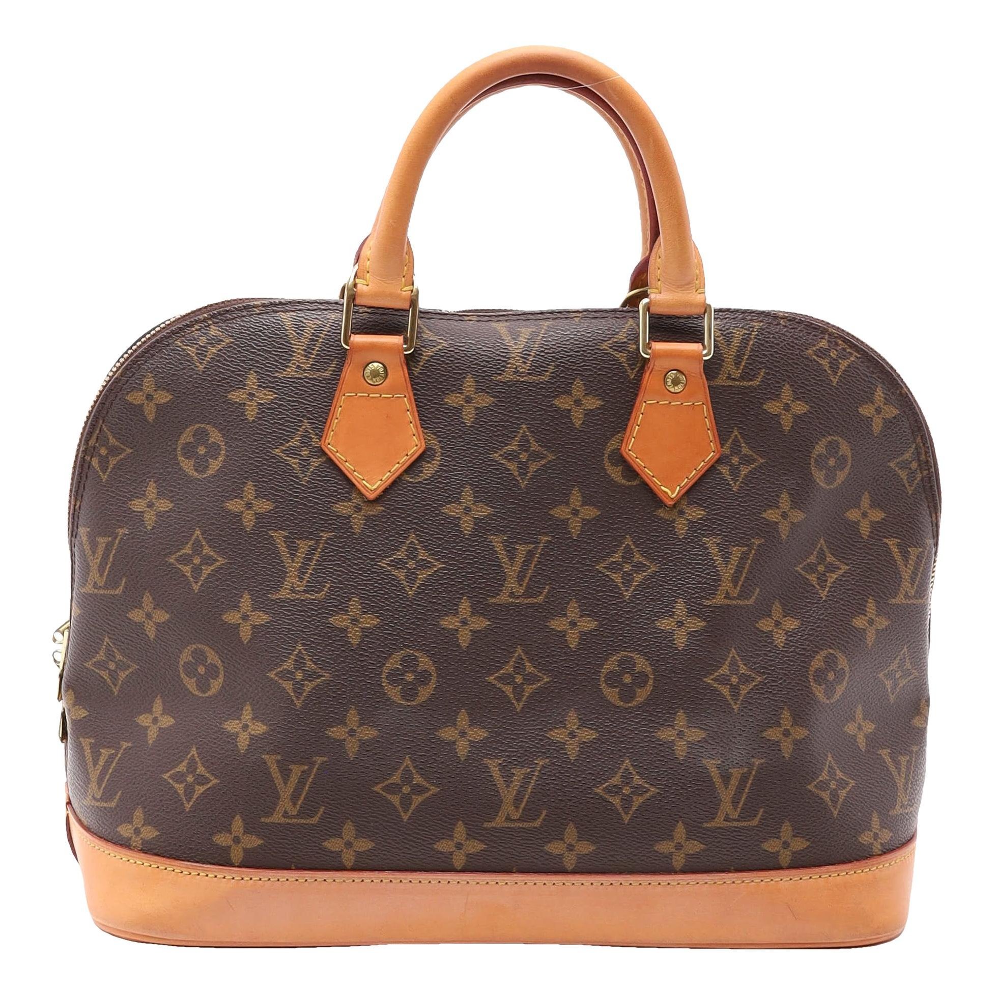 Alma leather handbag