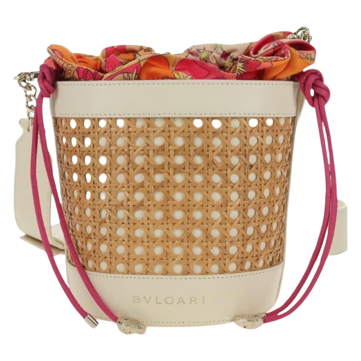 Bvlgari Serpenti leather handbag