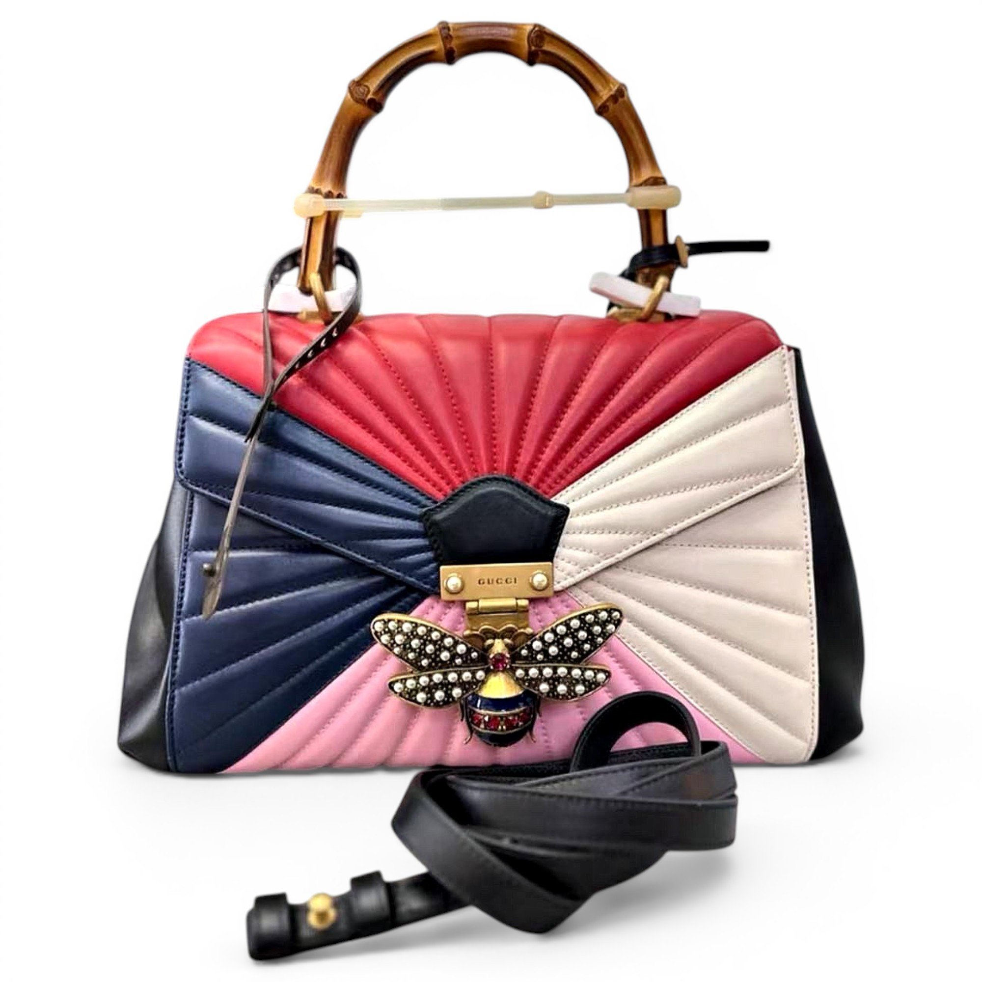 Queen Margaret leather tote