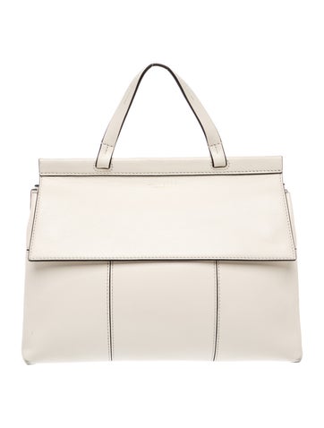 Leather Top Handle Bag
