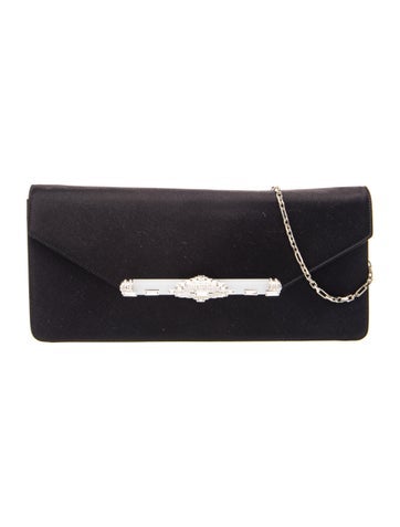 Judith Leiber Satin Clutch