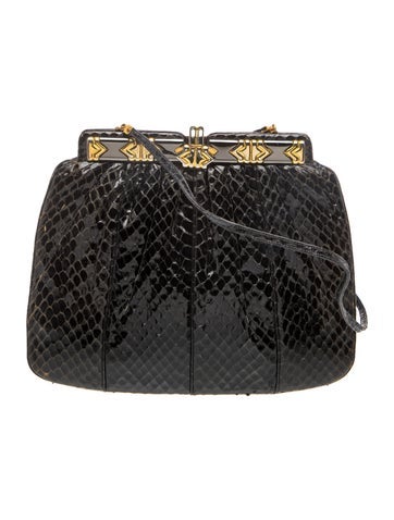 Snakeskin Evening Bag