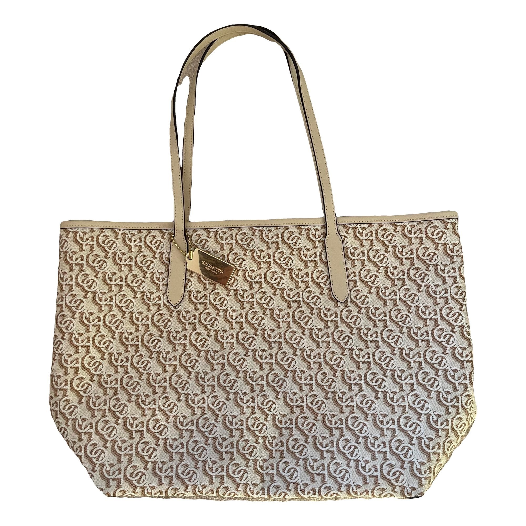Leather tote