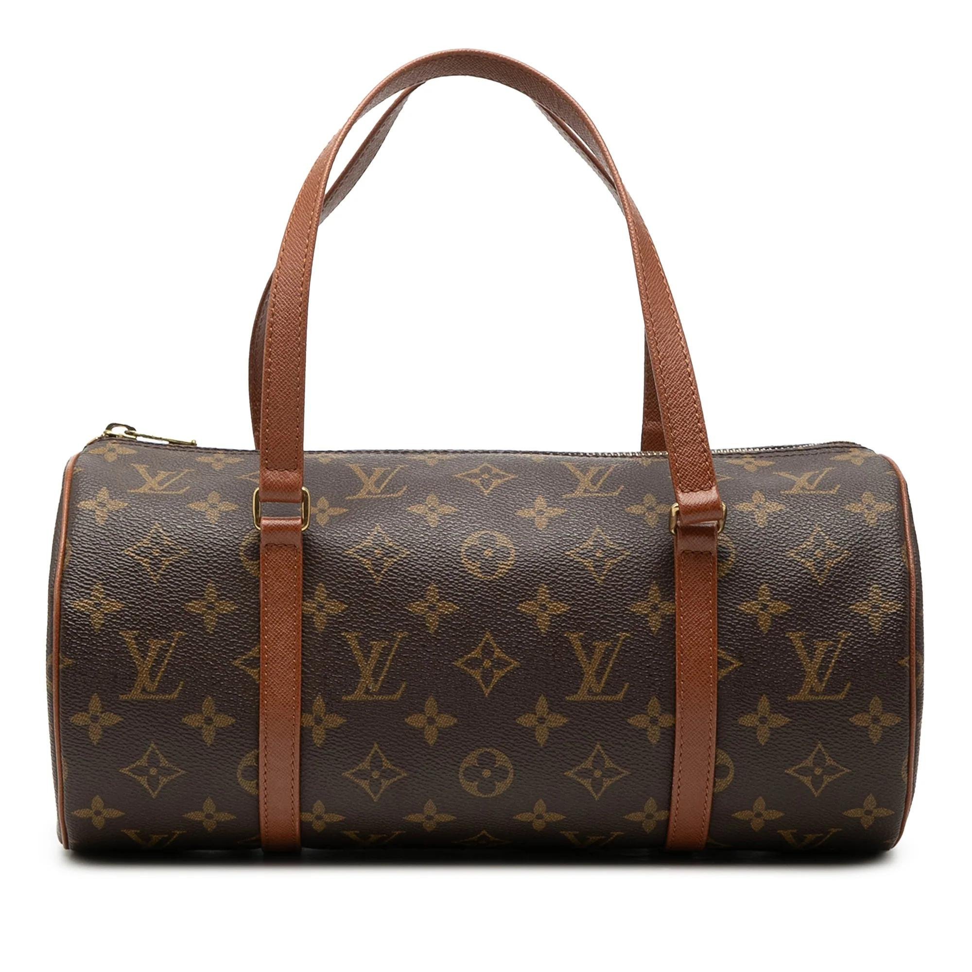 Papillon leather handbag