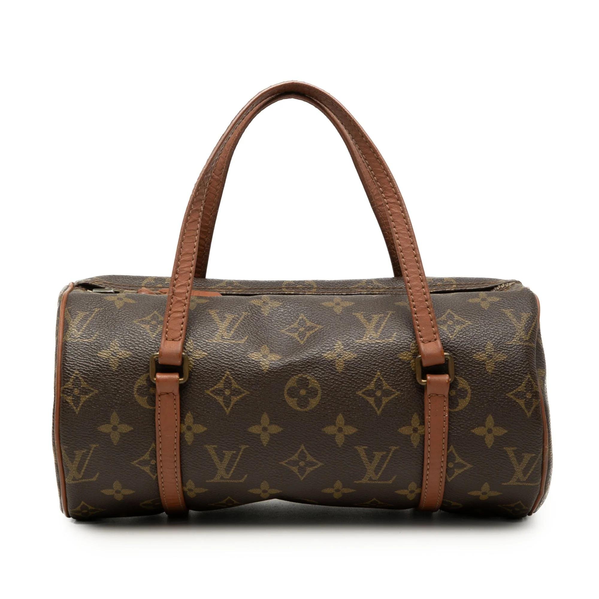 Papillon leather handbag