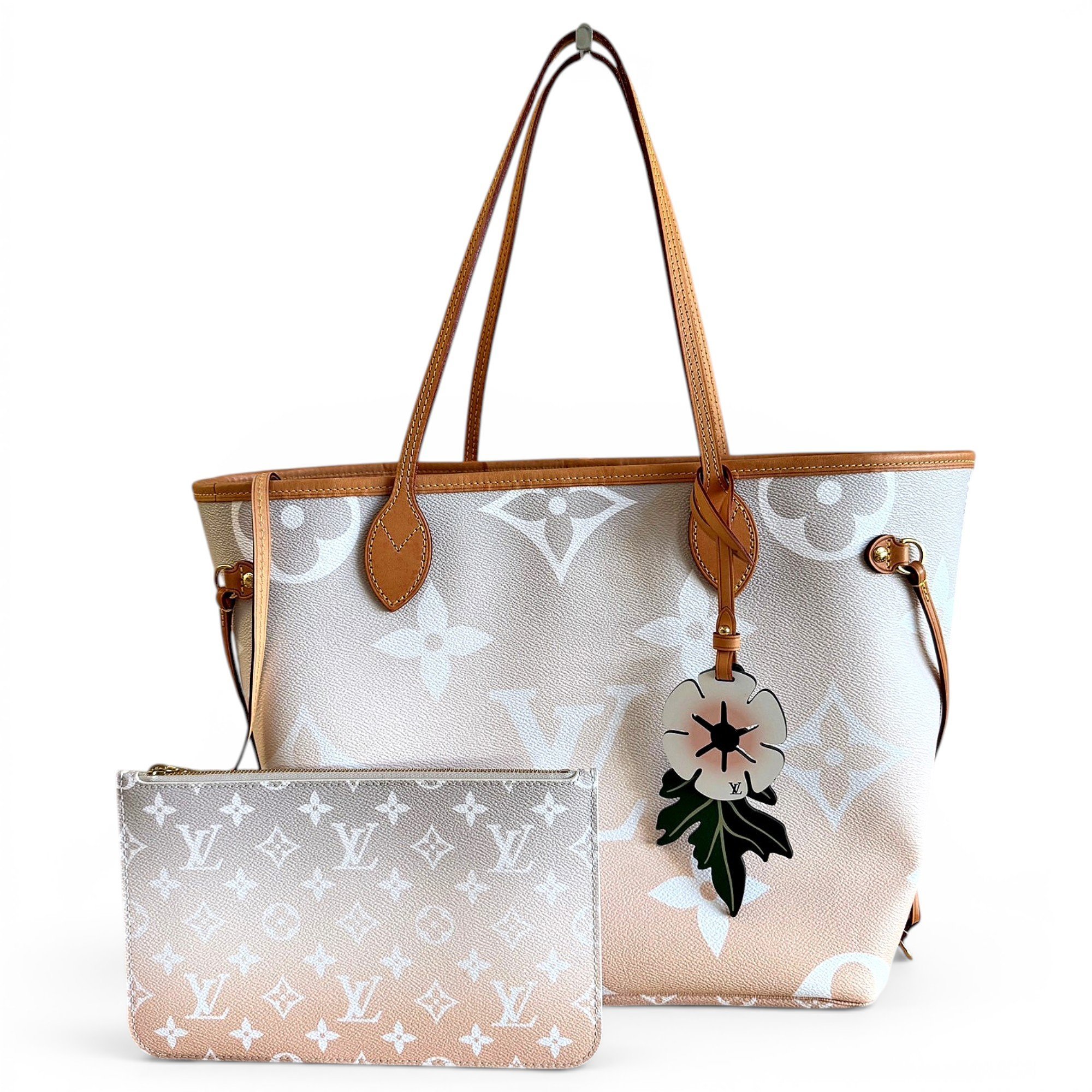 Neverfull leather tote