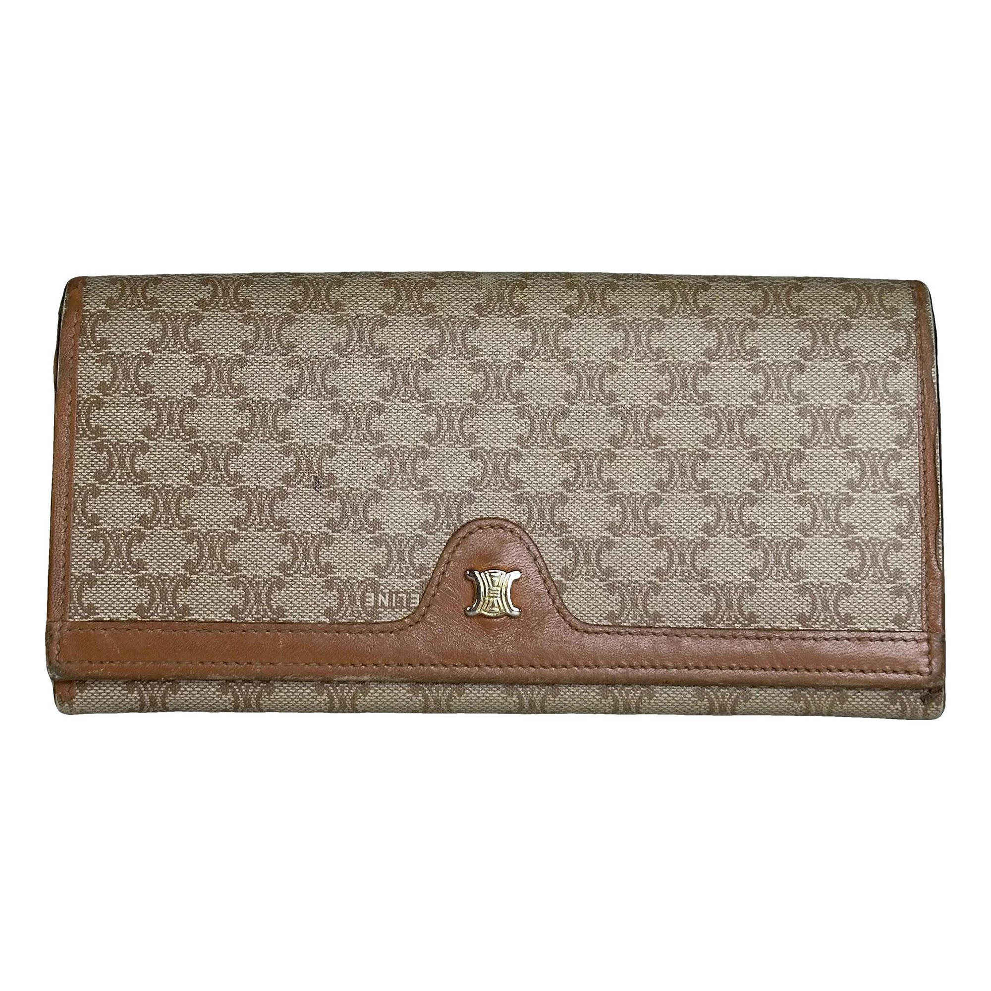 Triomphe leather mini bag