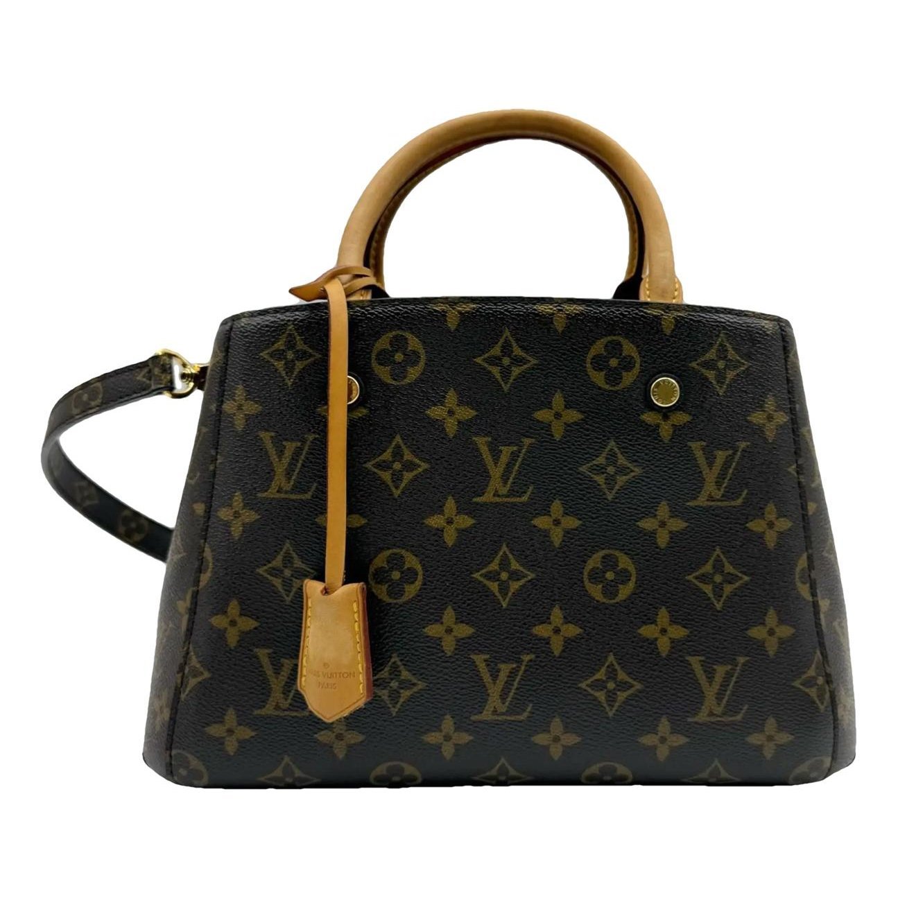 Montaigne vinyl handbag
