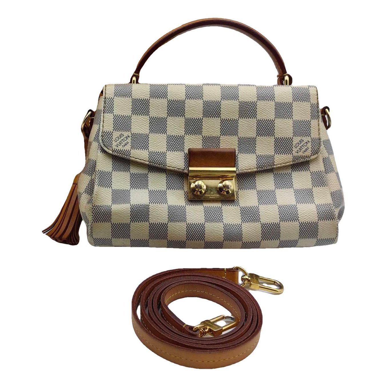 Croisette vinyl handbag