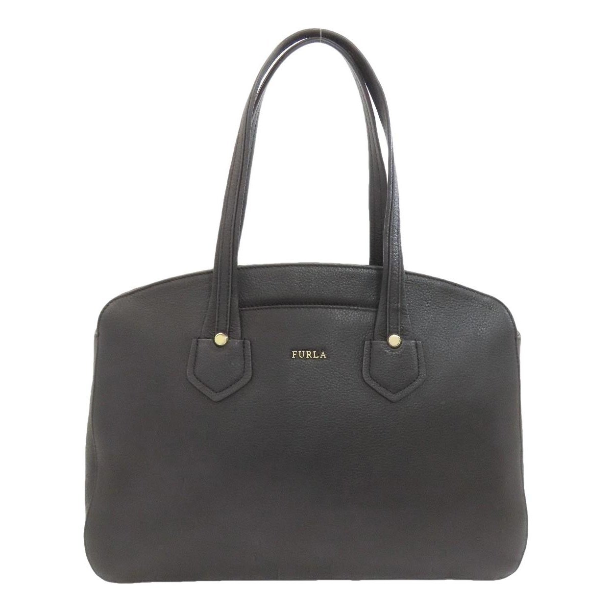 Leather tote