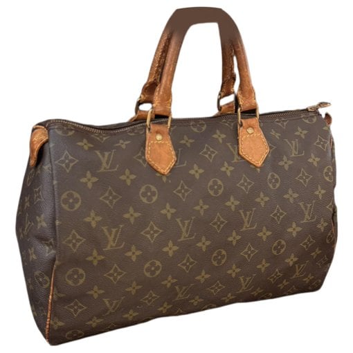 Speedy leather handbag
