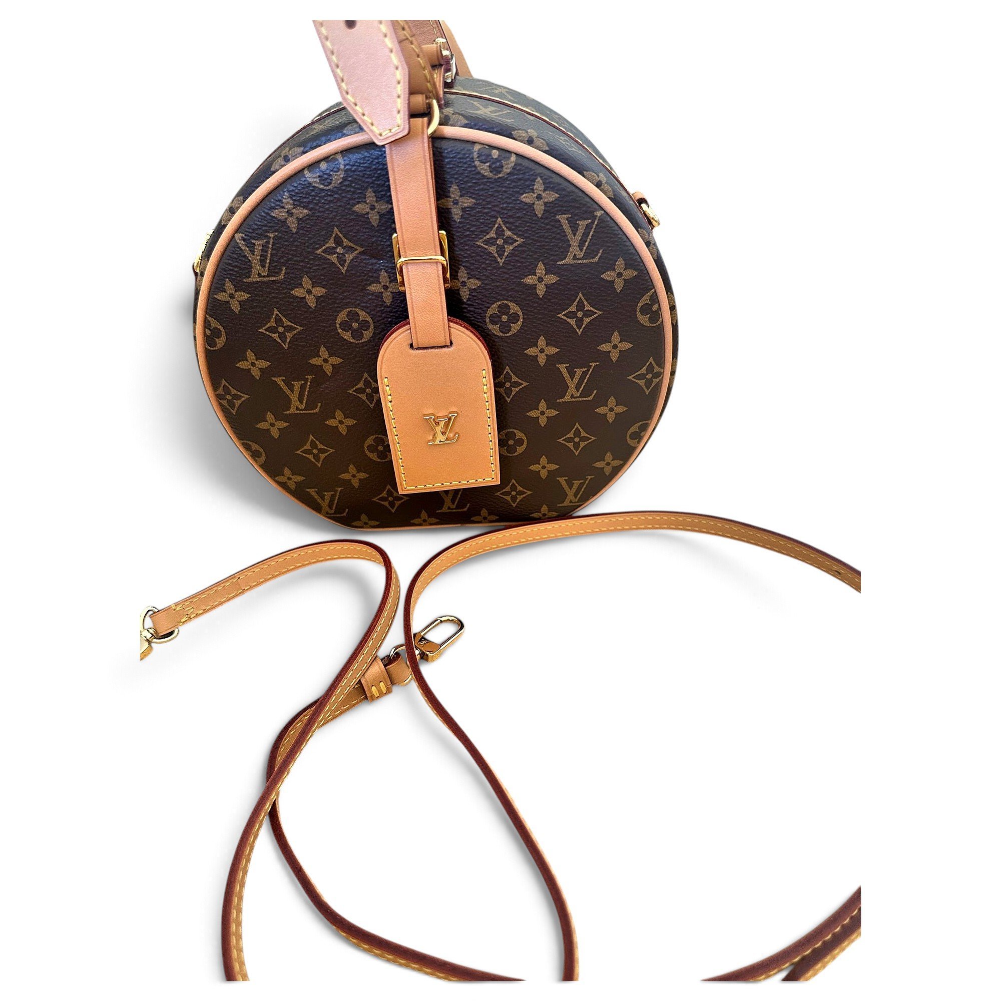 Petite Boîte Chapeau leather crossbody bag