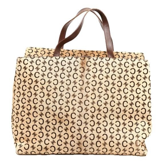 Leather tote