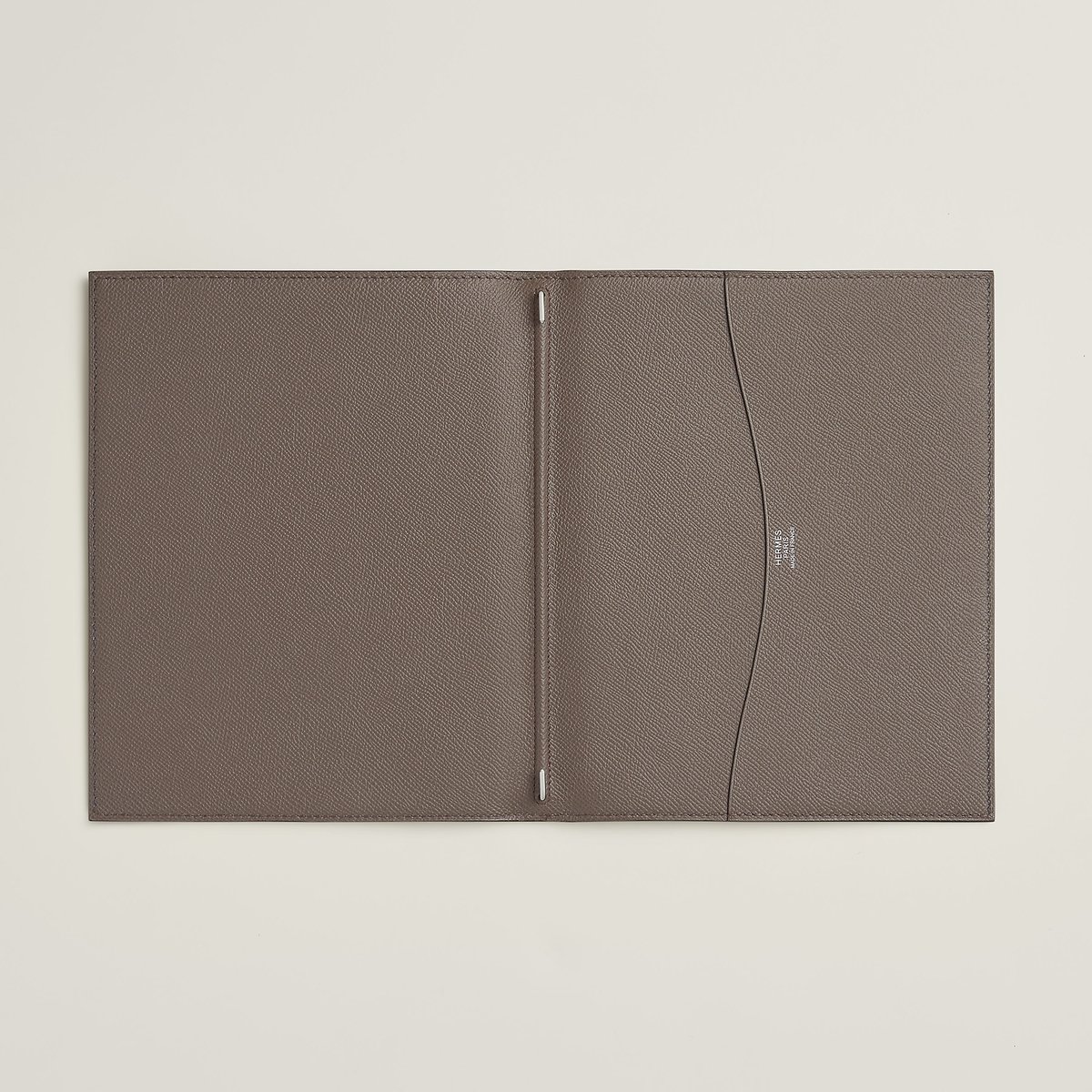 Gris Étain Semainier Agenda Cover