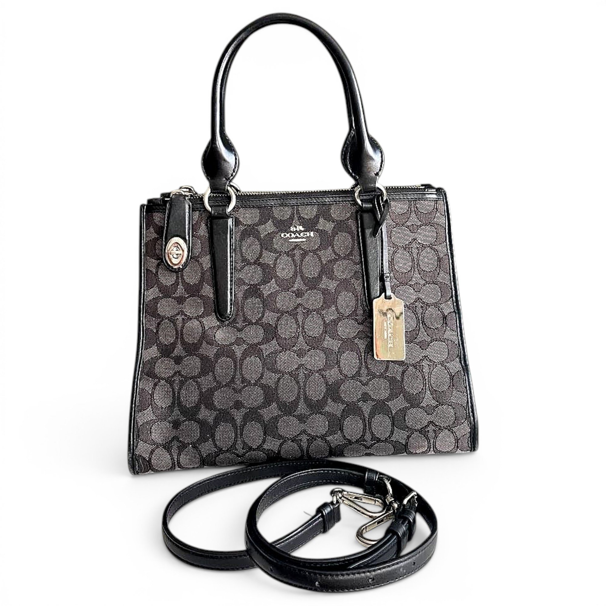 Leather handbag