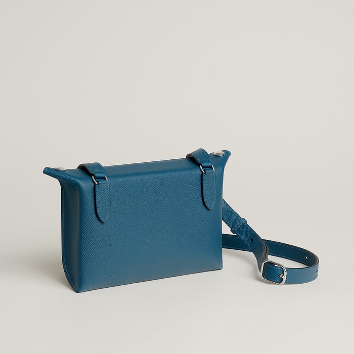 Deep Blue Hermès Videpoches Bag