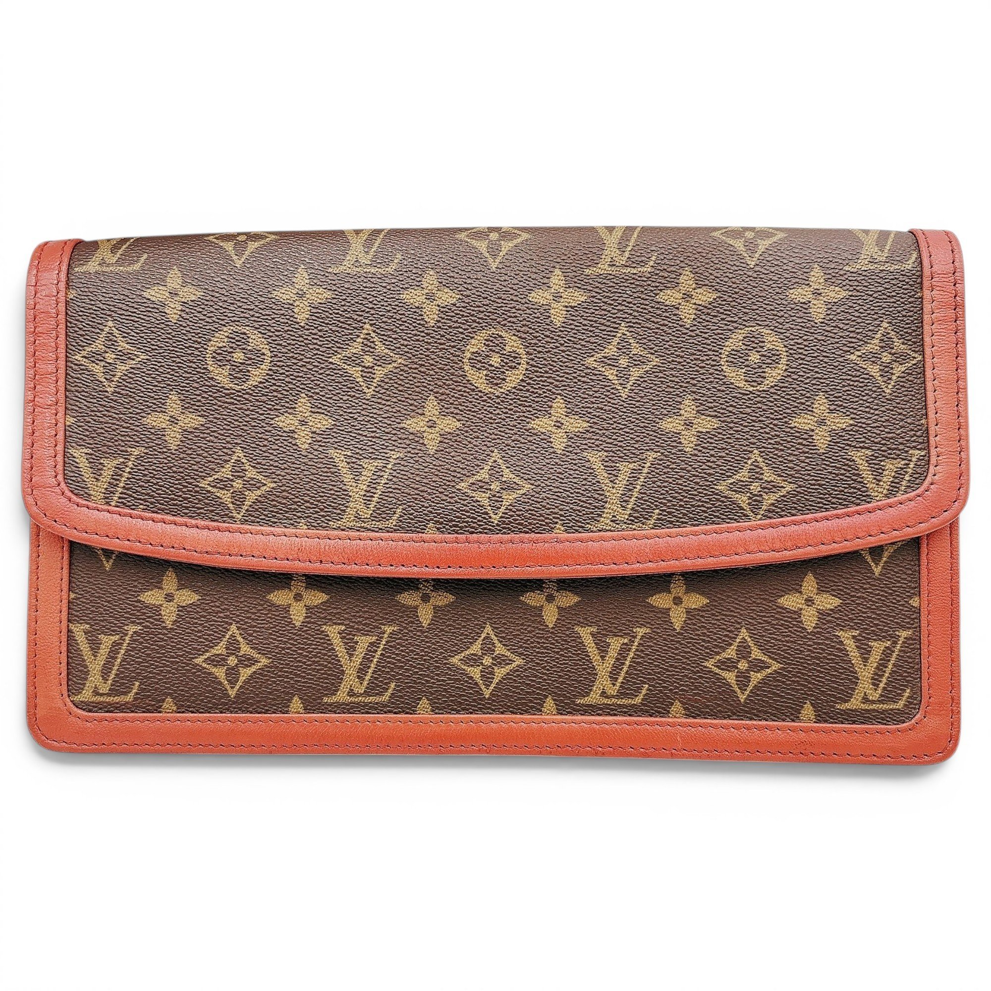 Florentine leather clutch bag