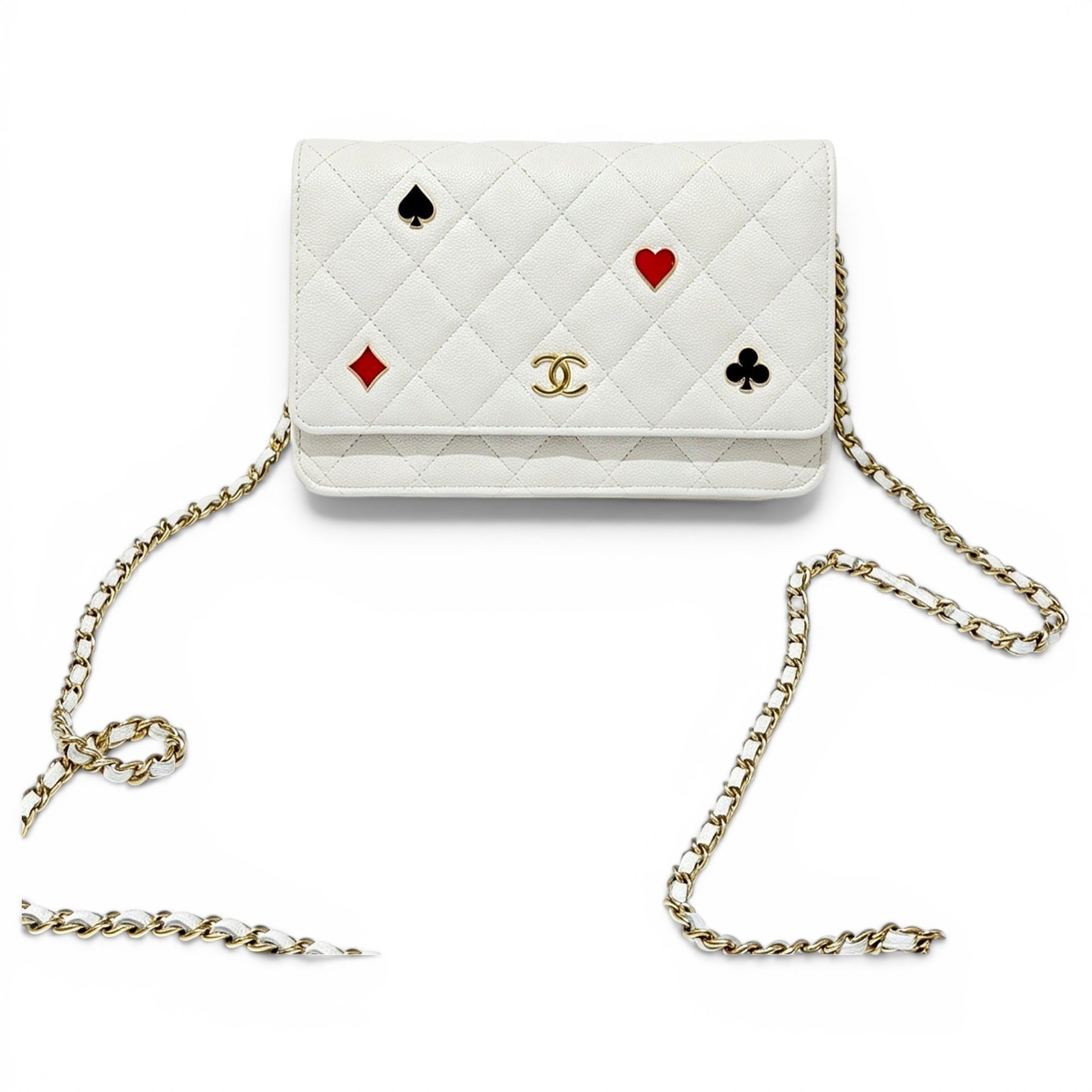 Wallet On Chain Timeless/Classique leather handbag