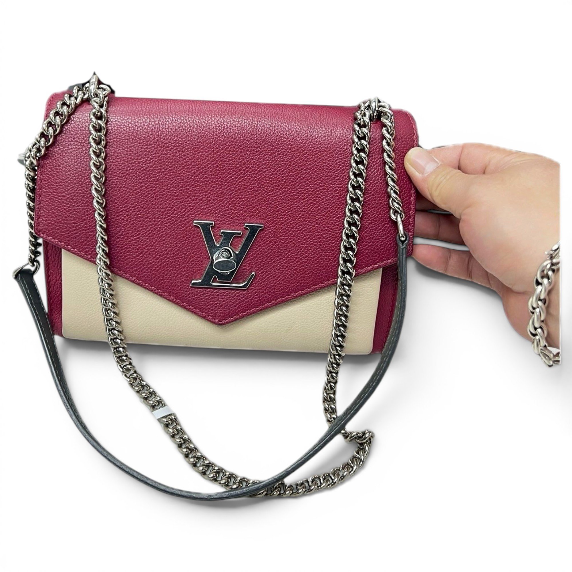 Mylockme leather handbag
