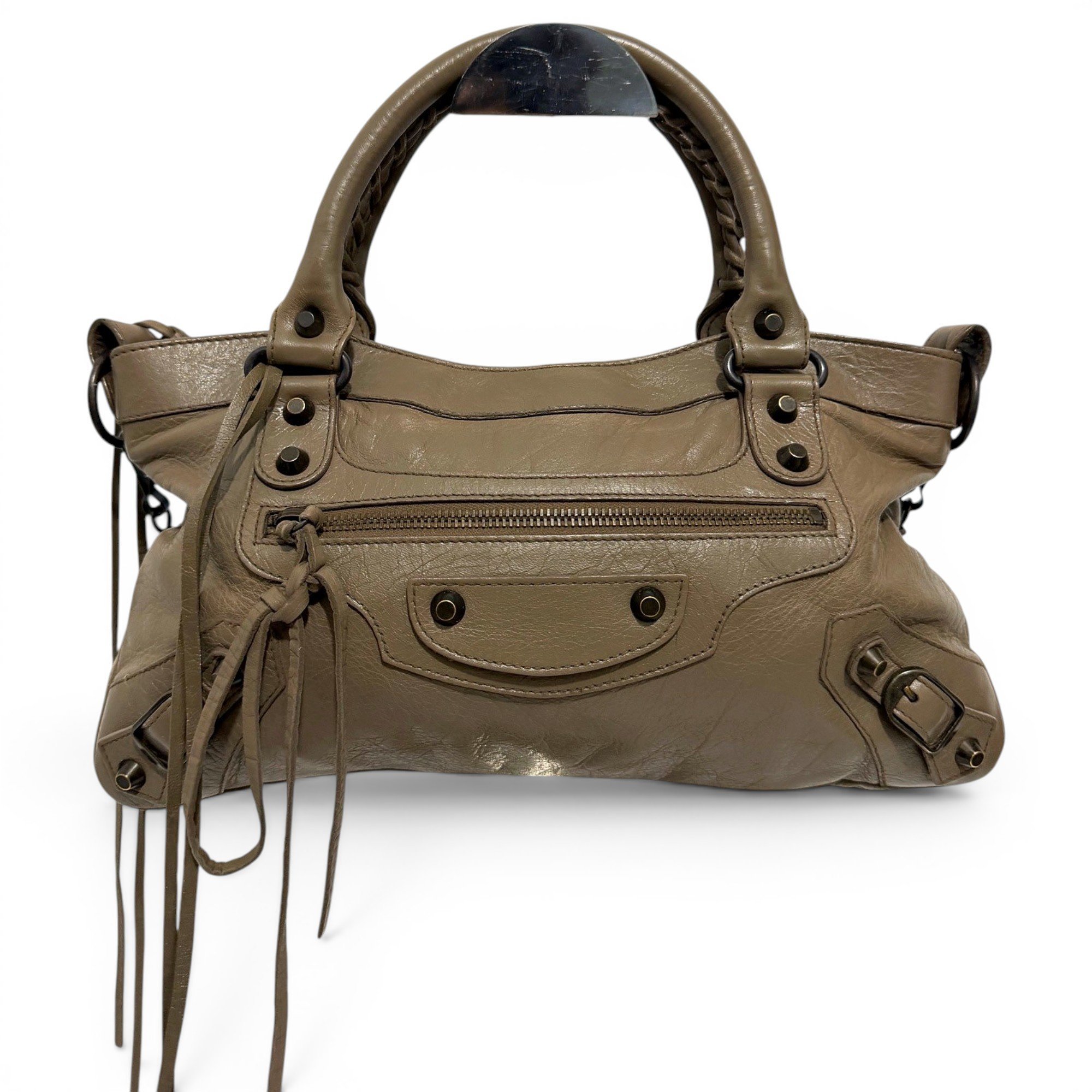 Balenciaga City leather handbag