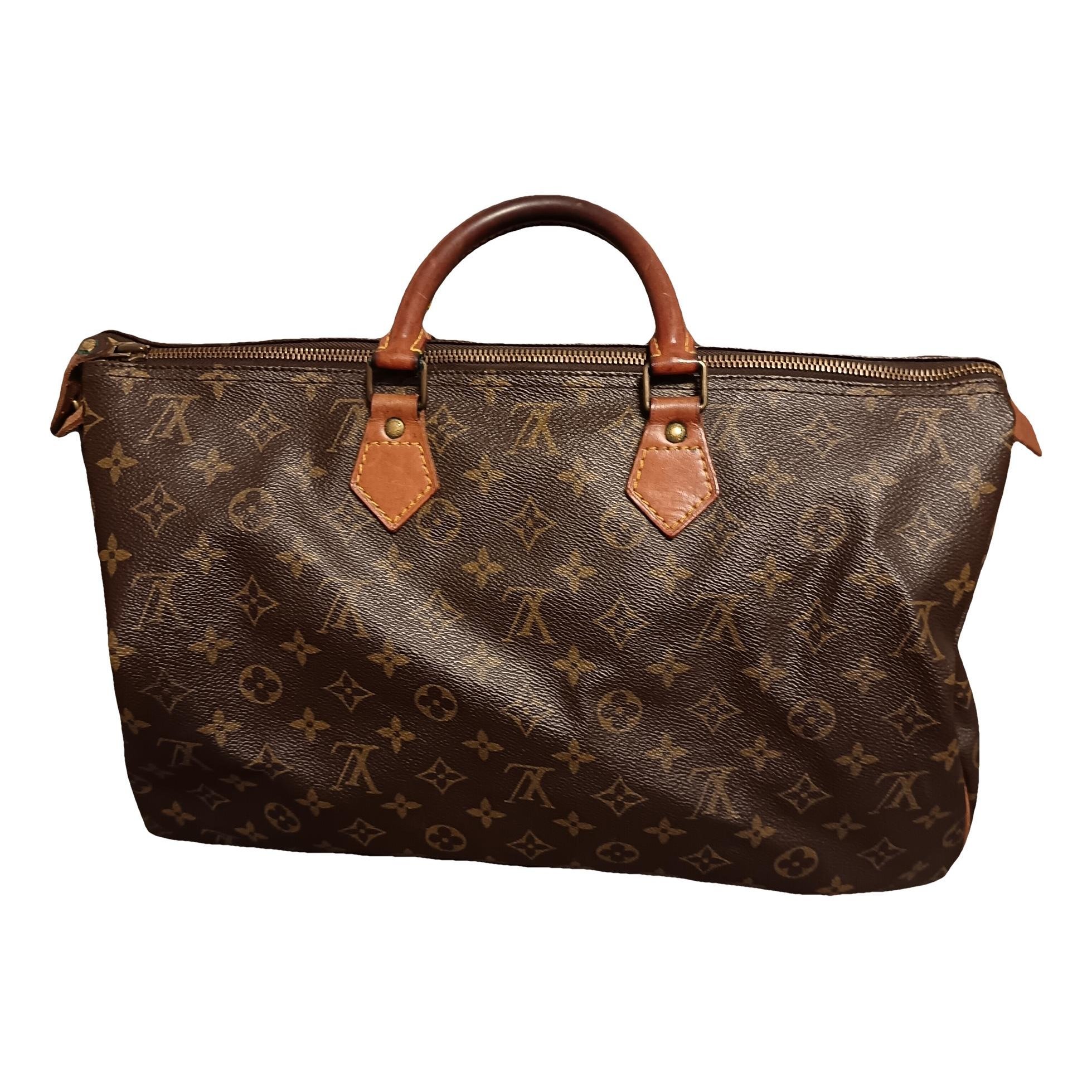 Speedy leather handbag