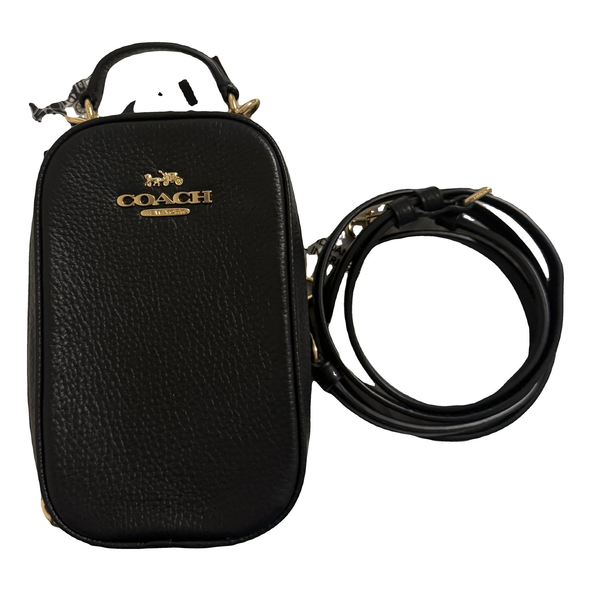 Leather crossbody bag