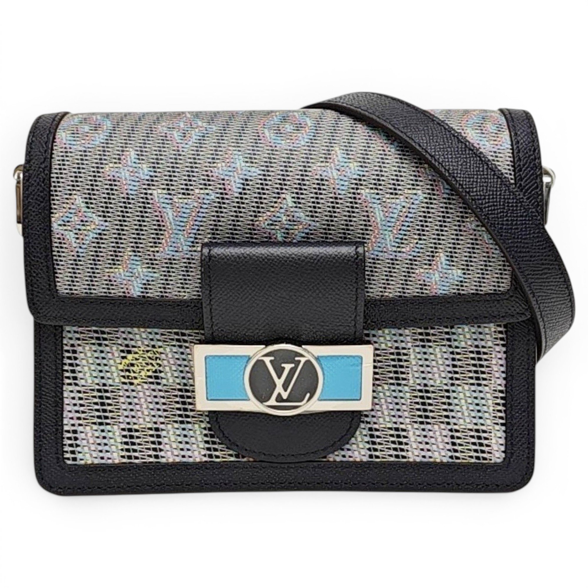 Dauphine leather handbag