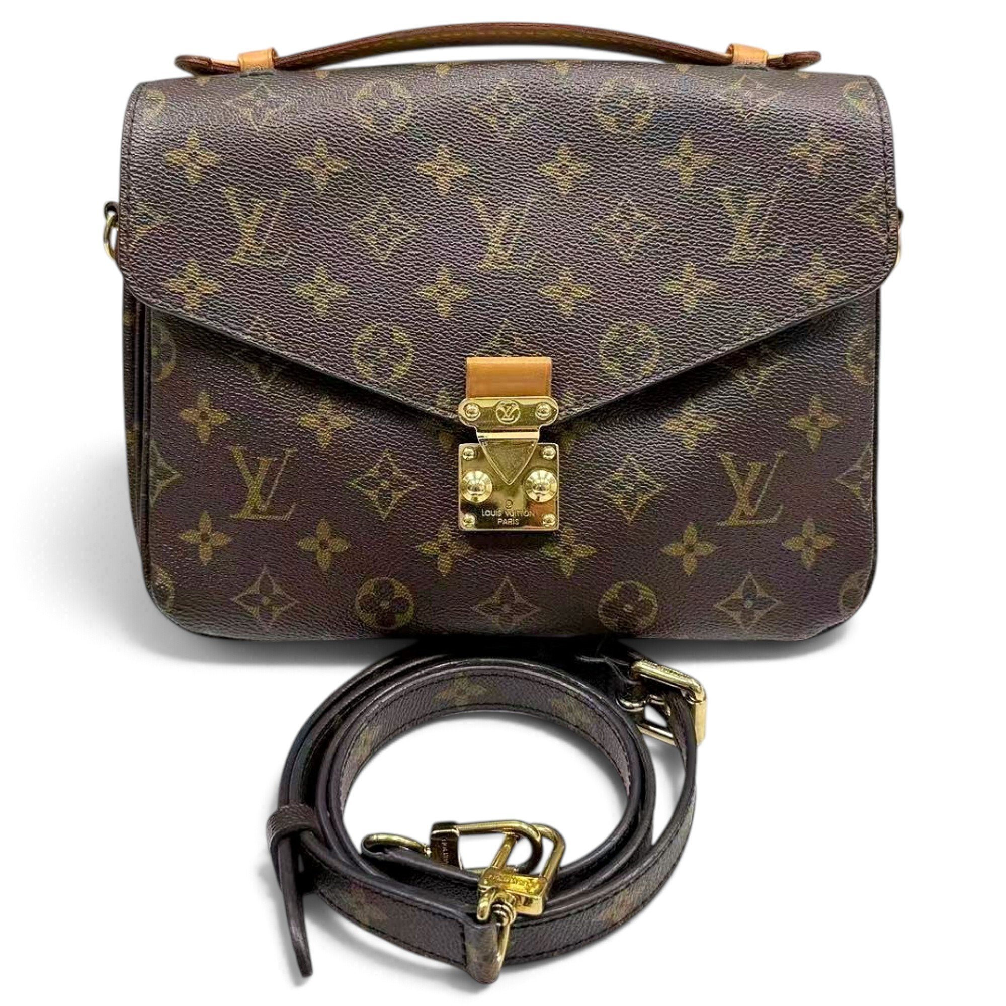 Metis leather handbag