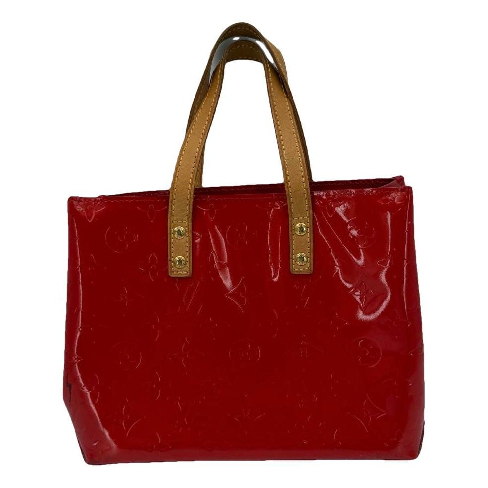 Reade patent leather handbag