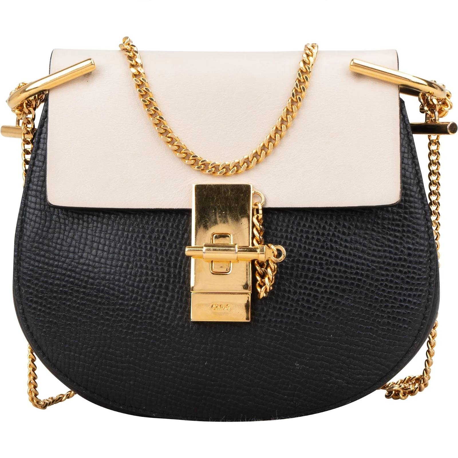 Drew leather crossbody bag