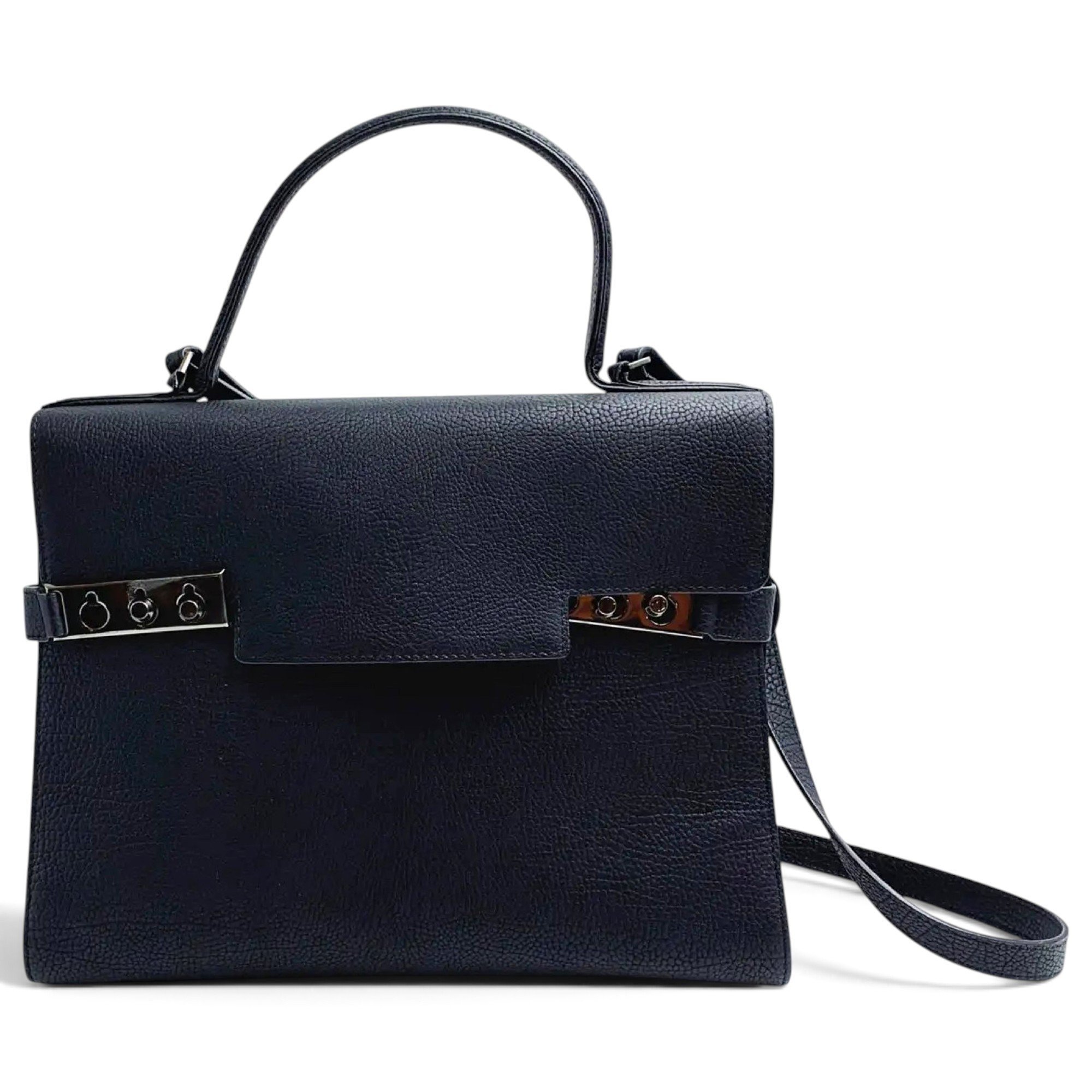 Tempête leather handbag
