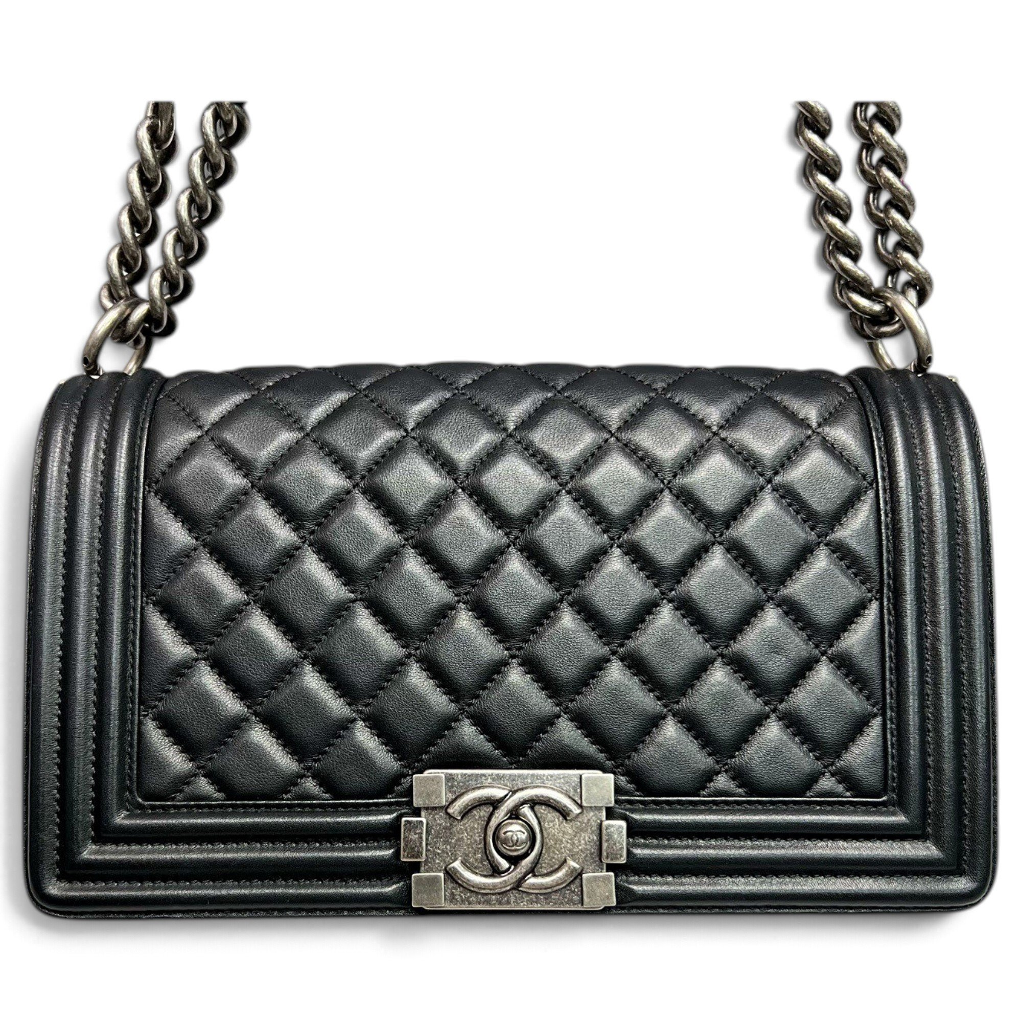 Boy leather crossbody bag