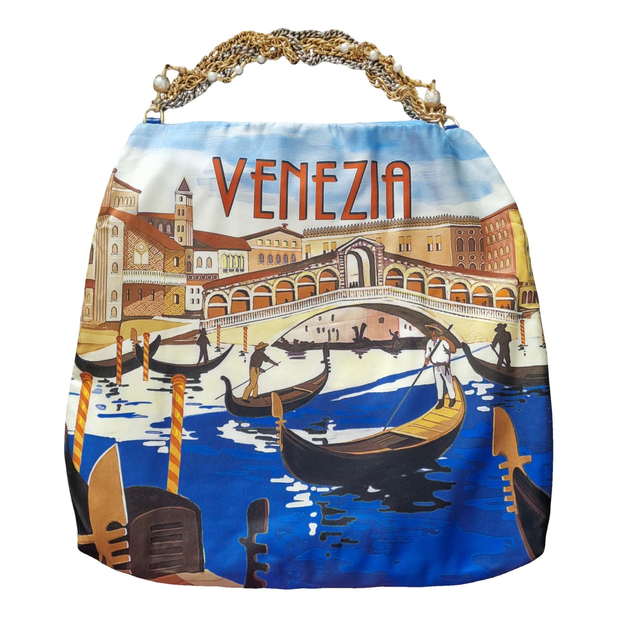 Silk handbag