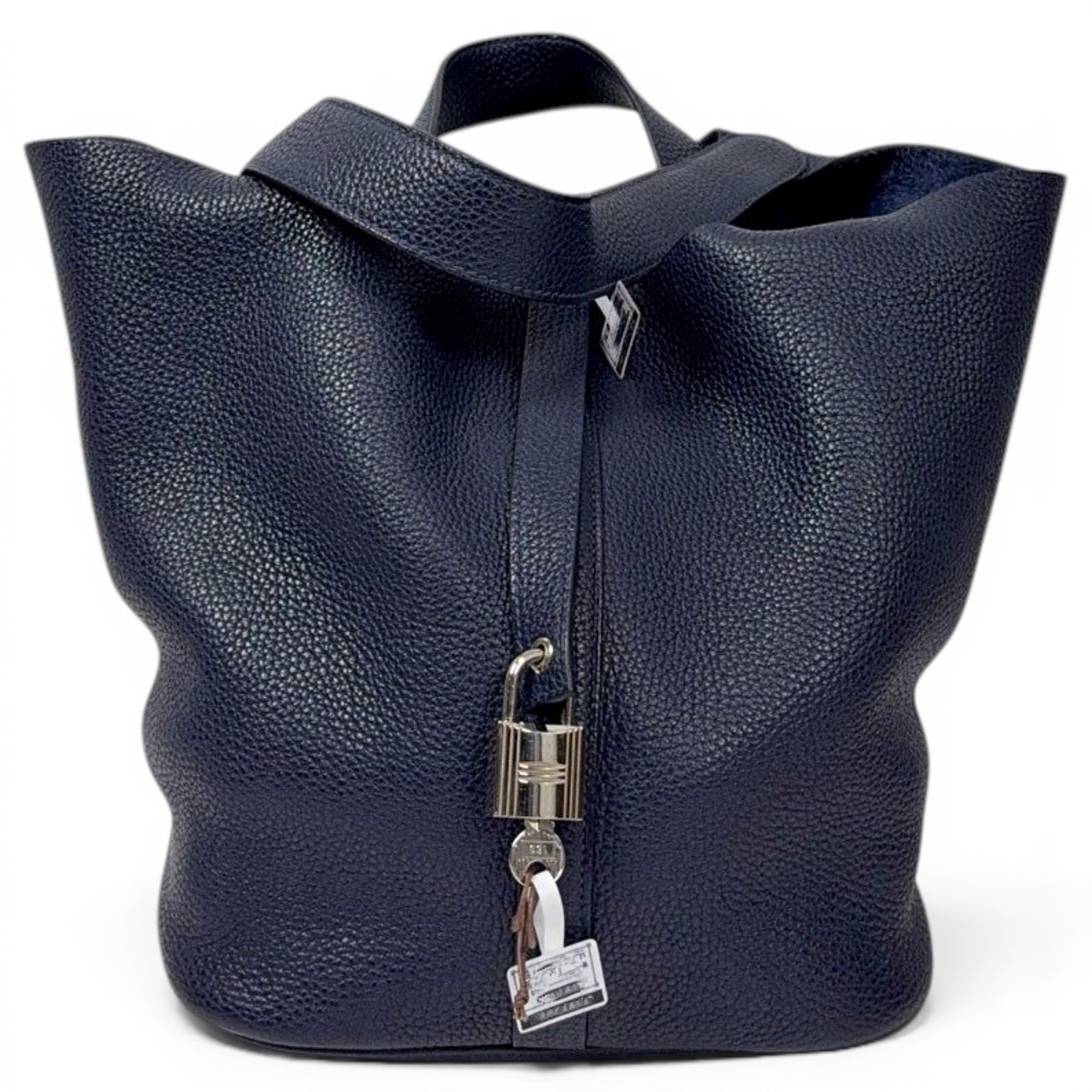 Picotin leather handbag