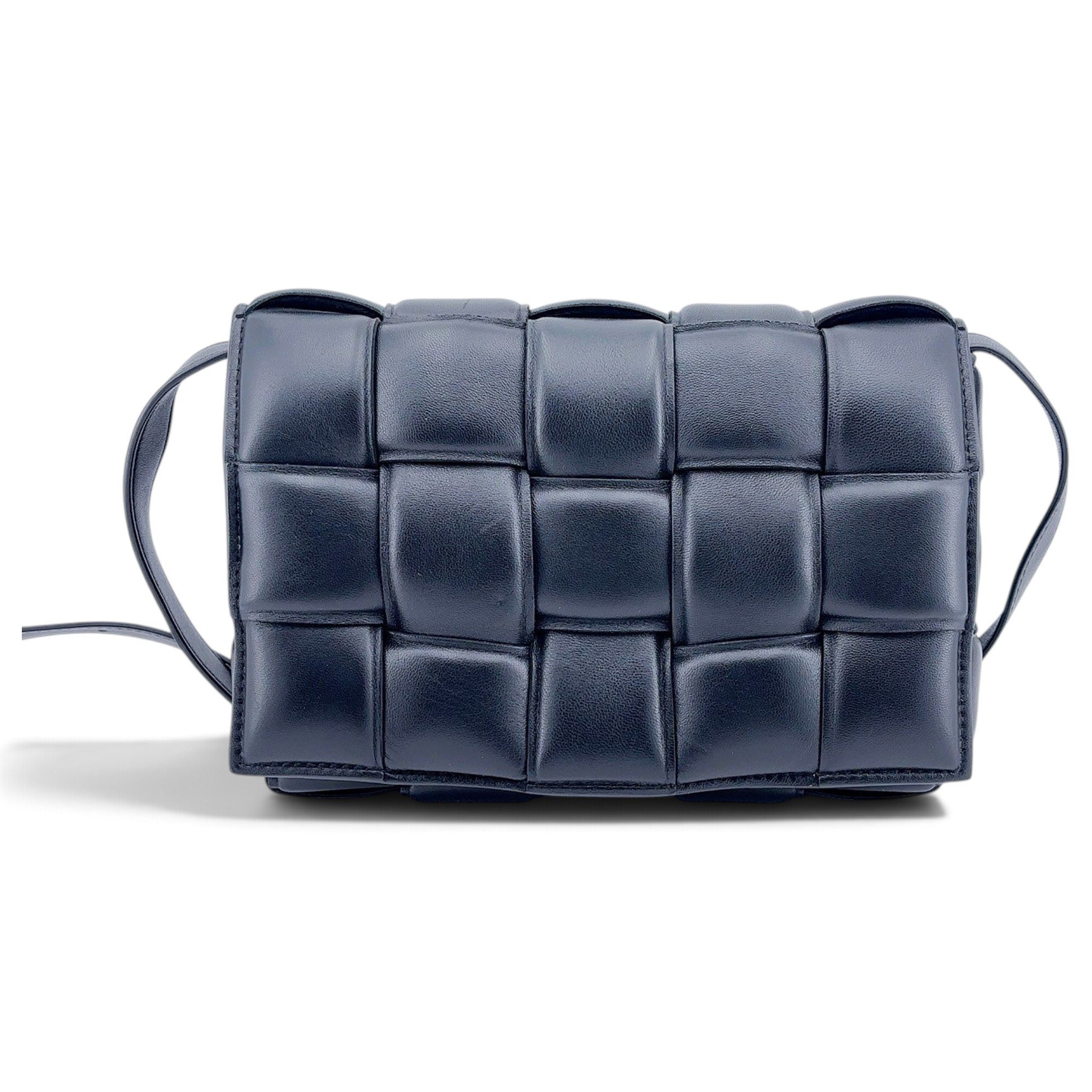 Cassette leather crossbody bag