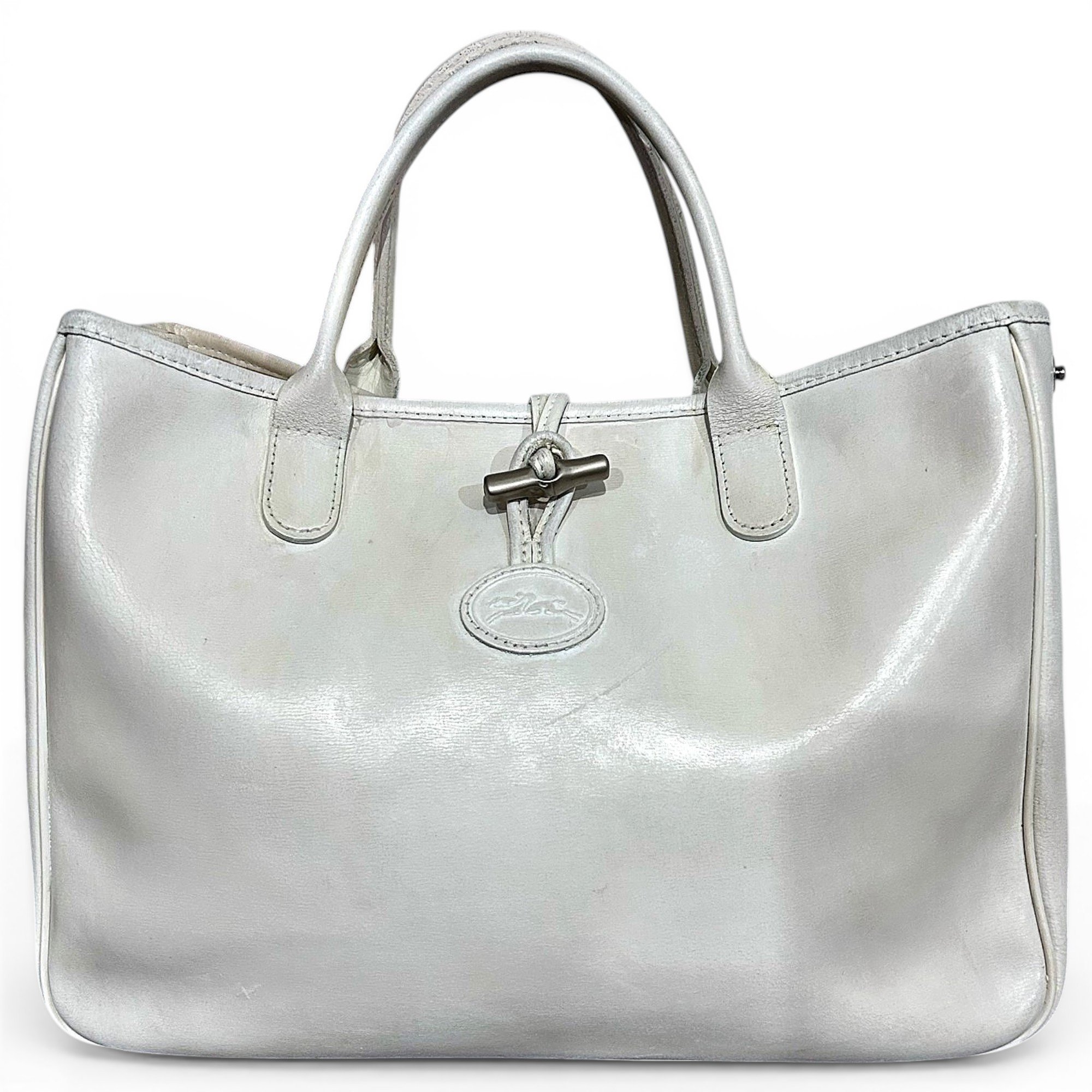 Longchamp Roseau leather tote