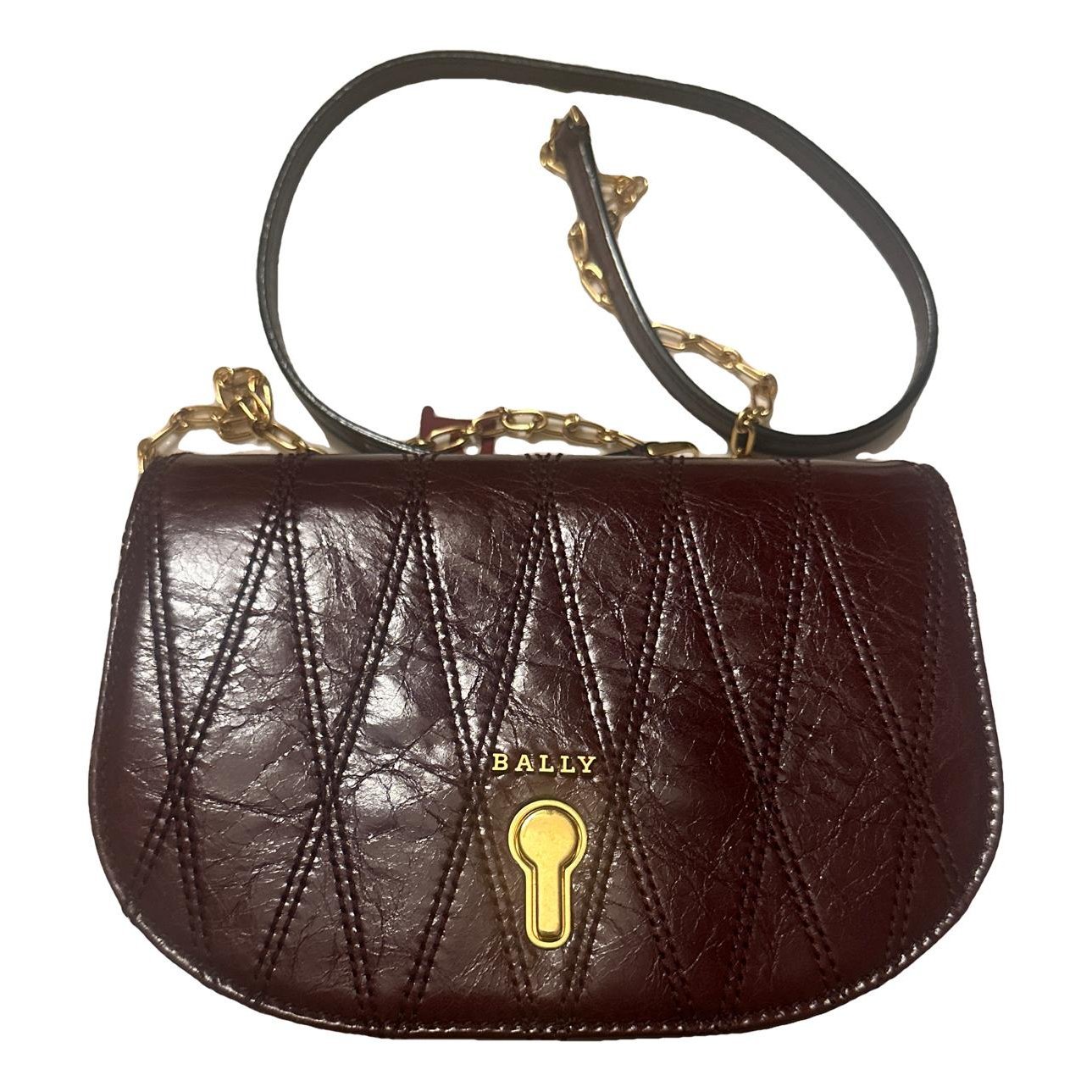 Leather crossbody bag