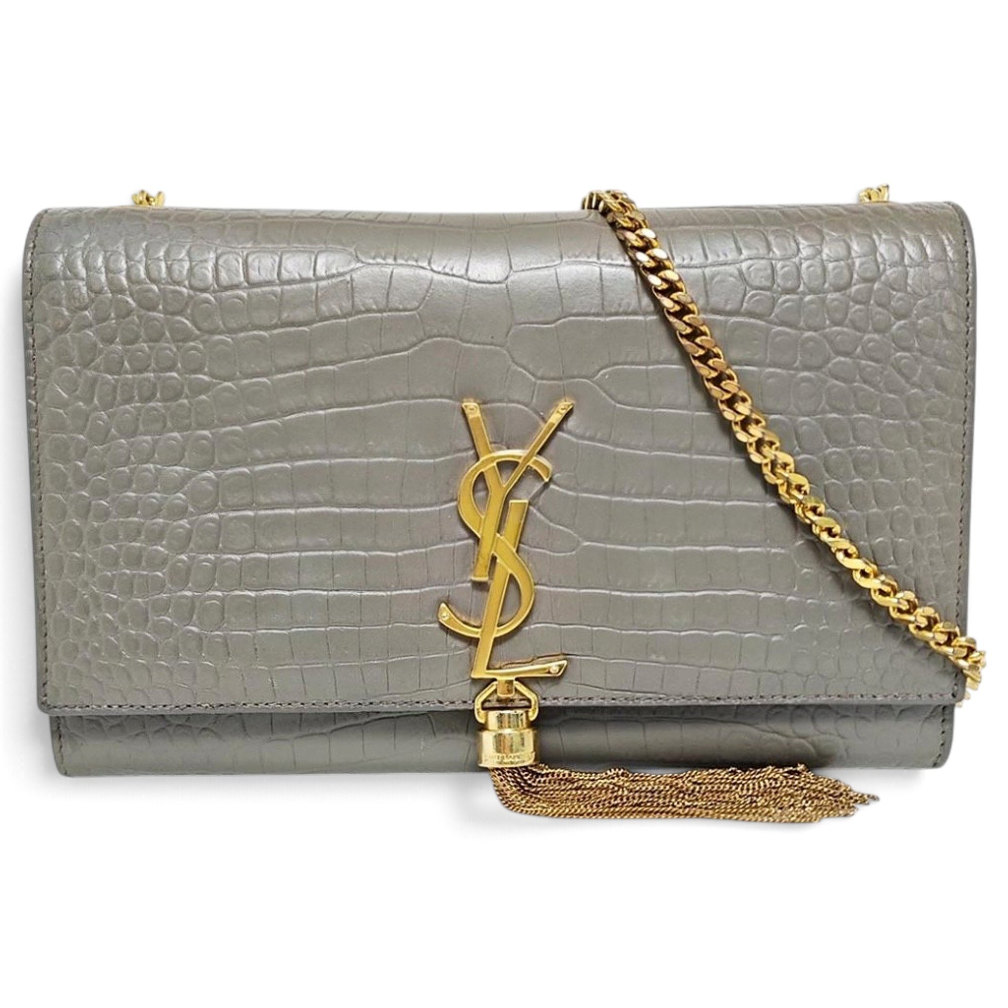 Pompom Kate leather handbag