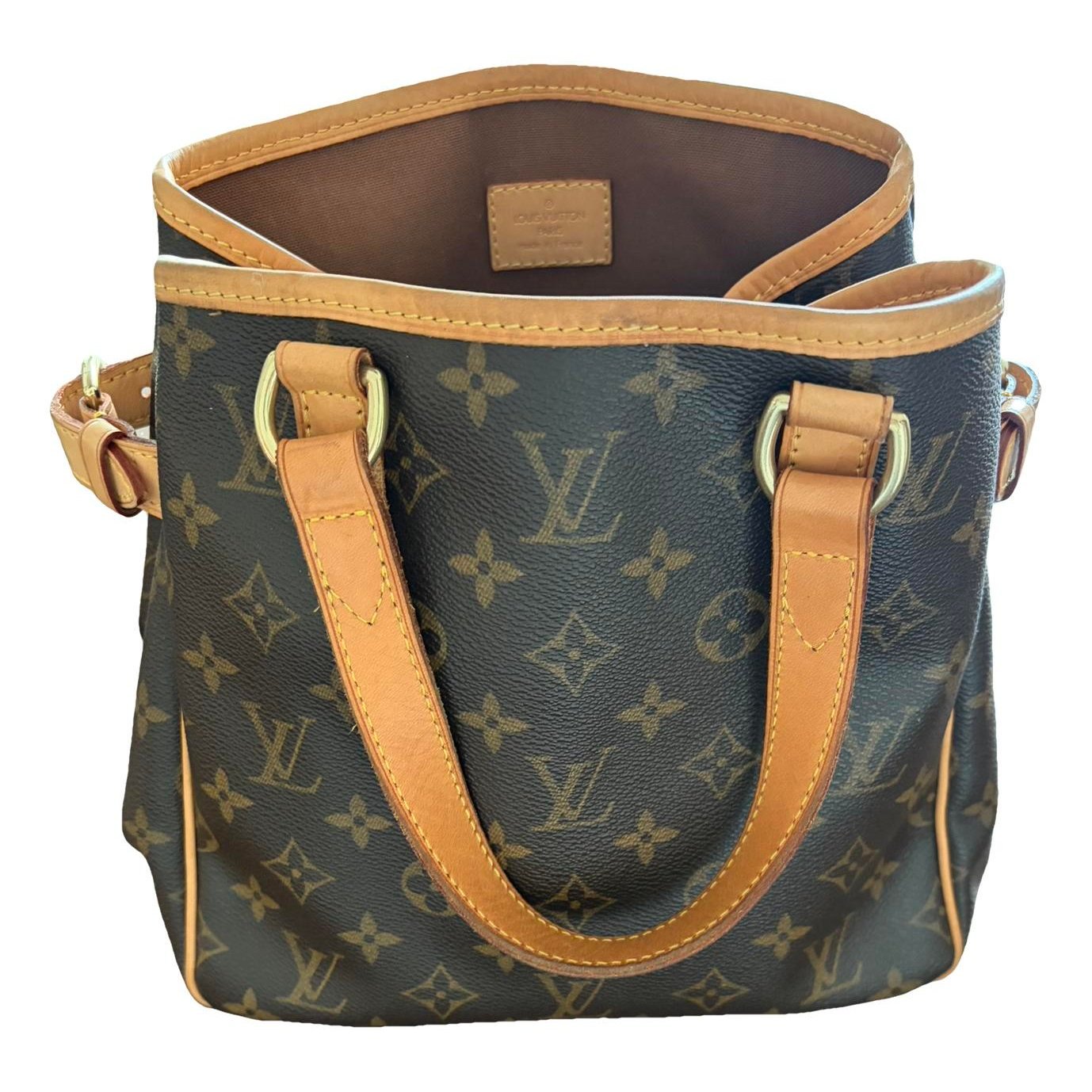 Batignolles leather handbag