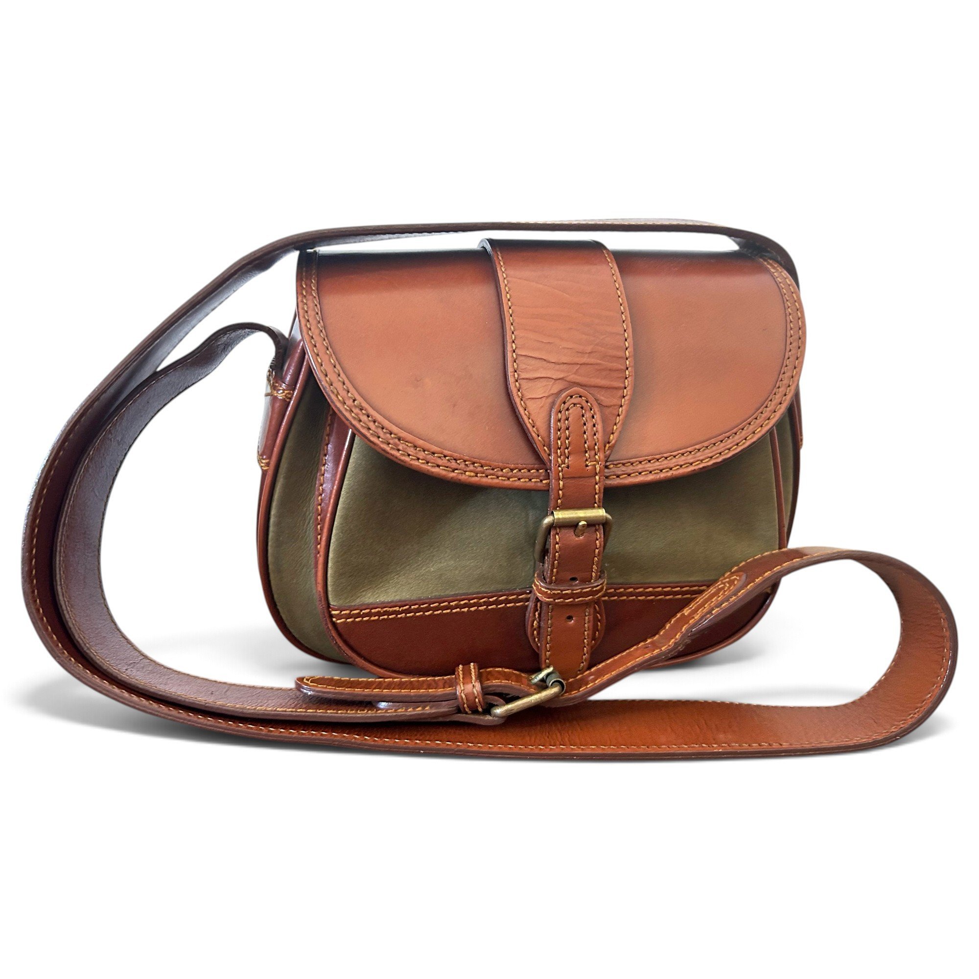 Leather crossbody bag