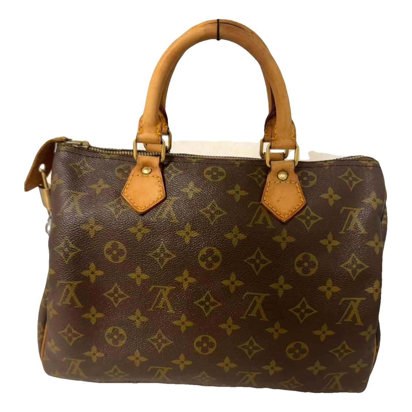 Speedy leather handbag