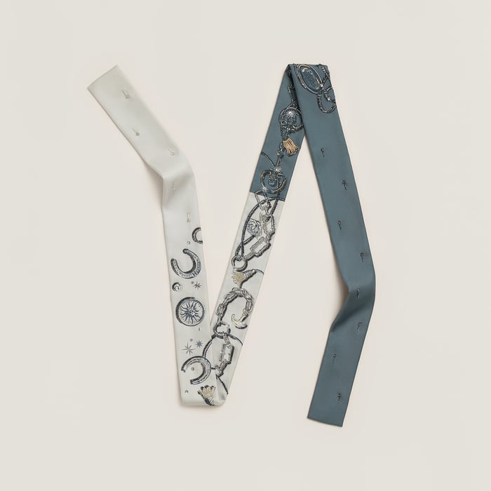 c'Est La Fete Exceptional Embroidered Twill Ribbon