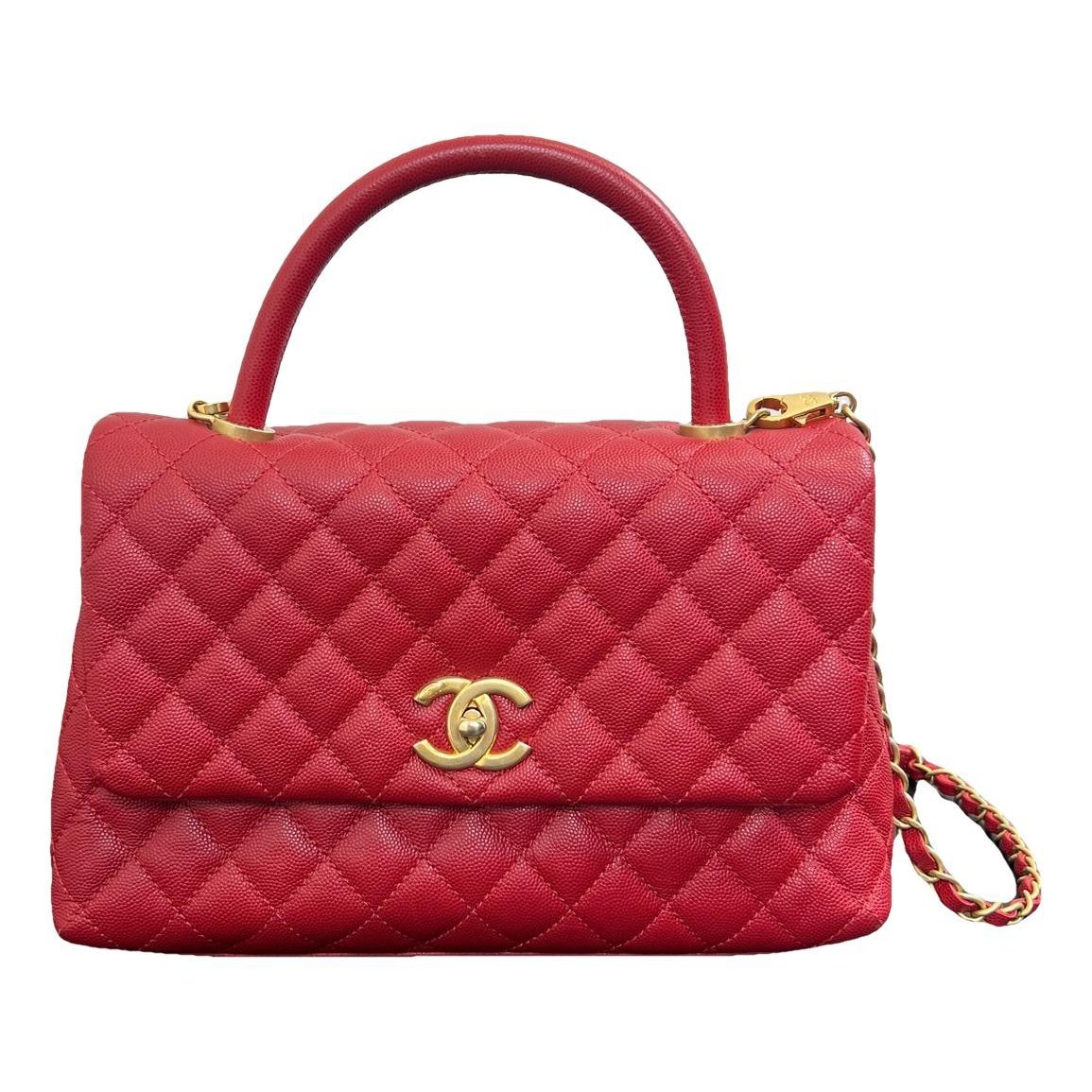 Coco Handle leather handbag