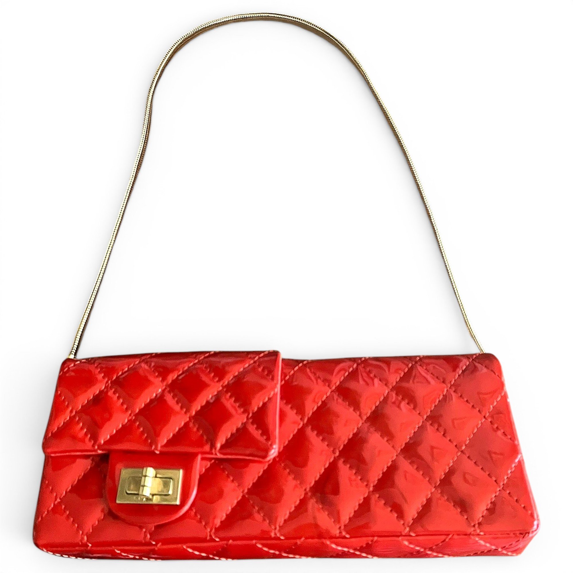 Timeless/Classique patent leather handbag