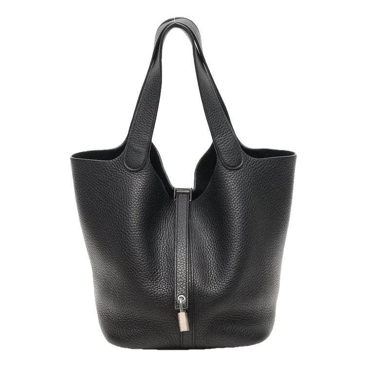 Picotin leather handbag