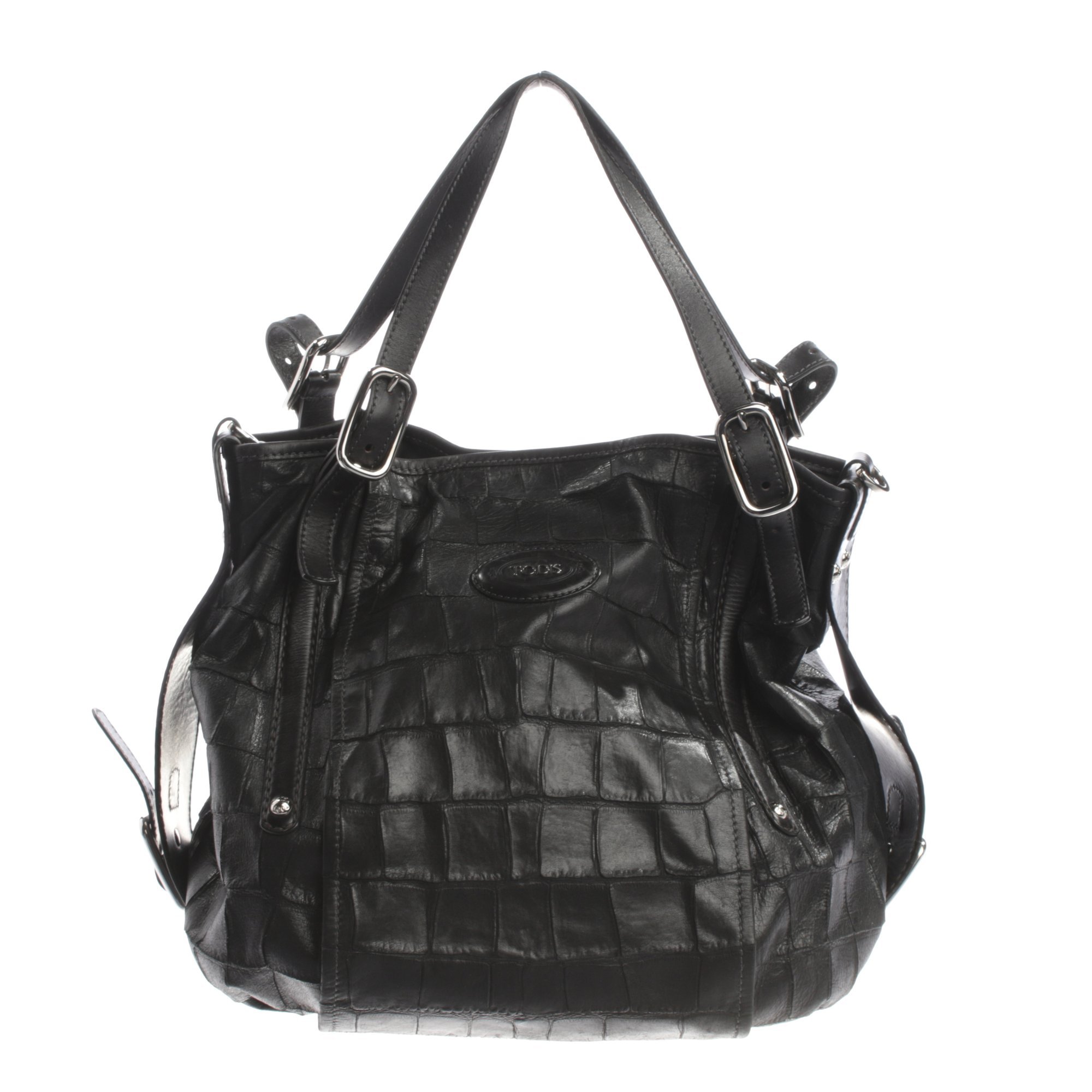 Leather tote