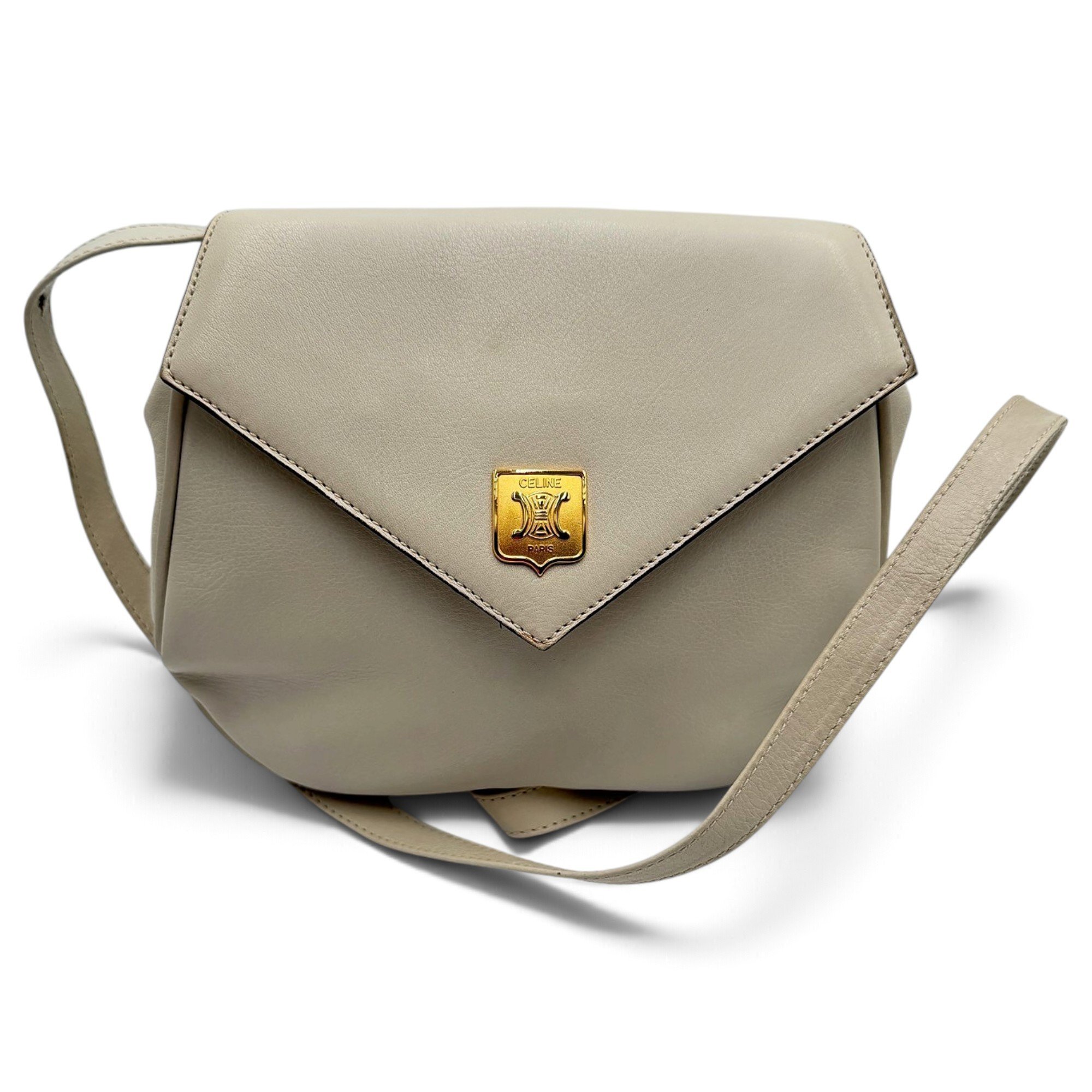 Triomphe Maillon leather crossbody bag