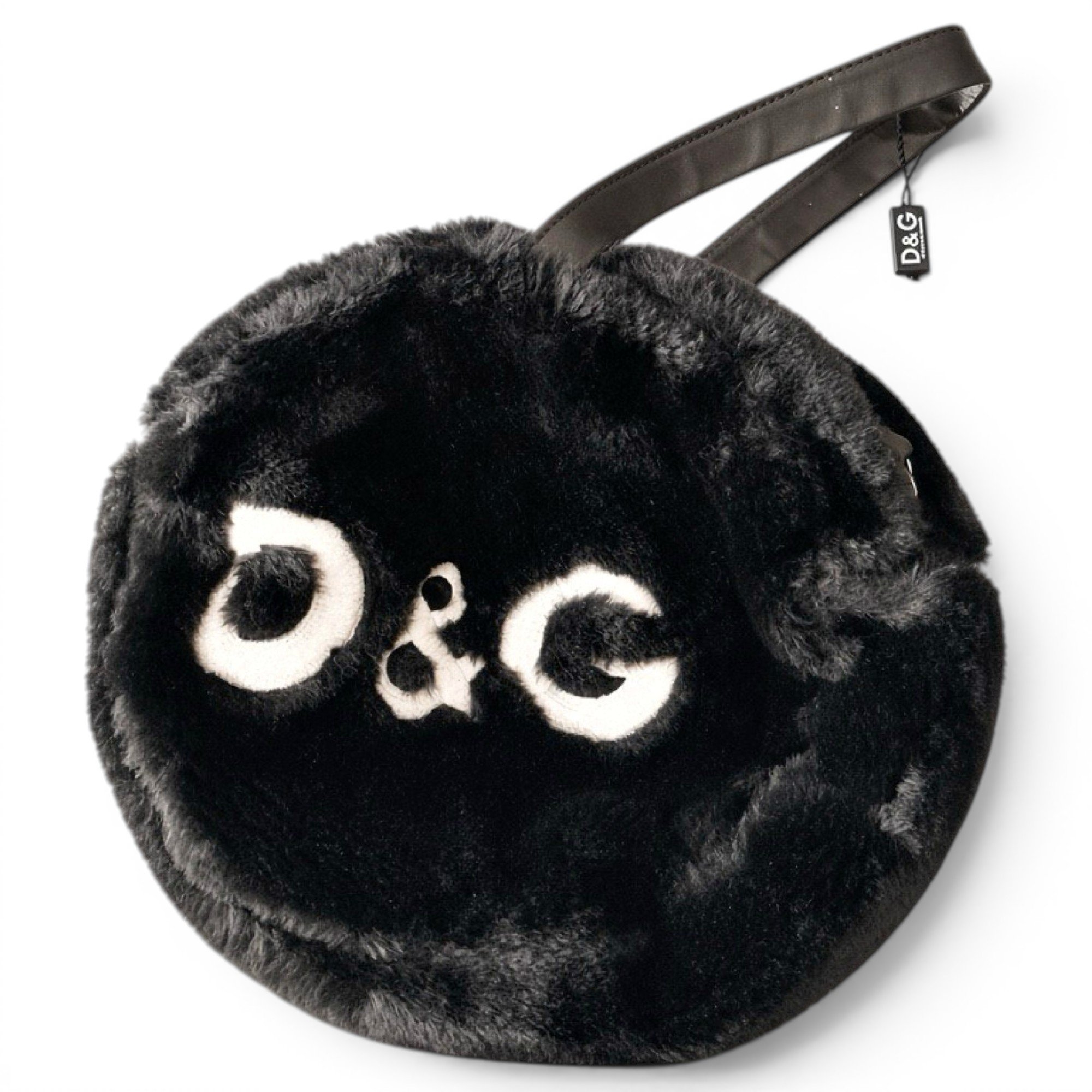 Faux fur mini bag