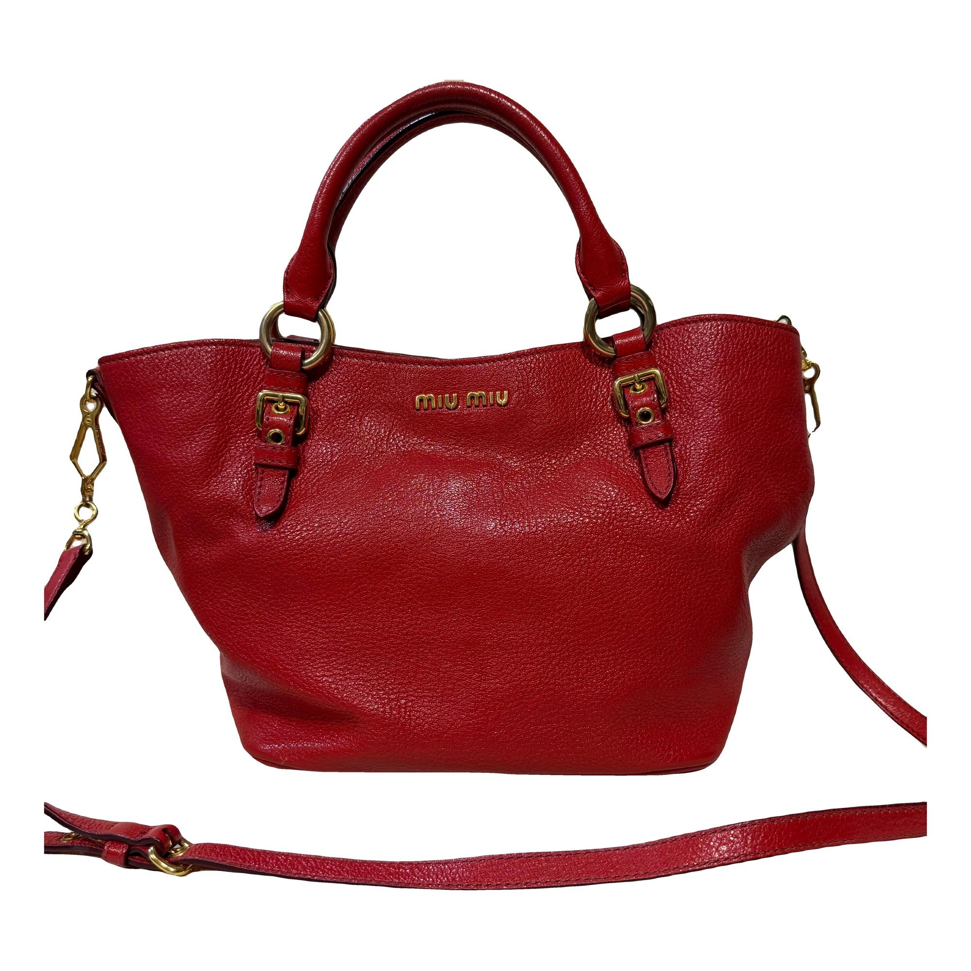 Leather handbag