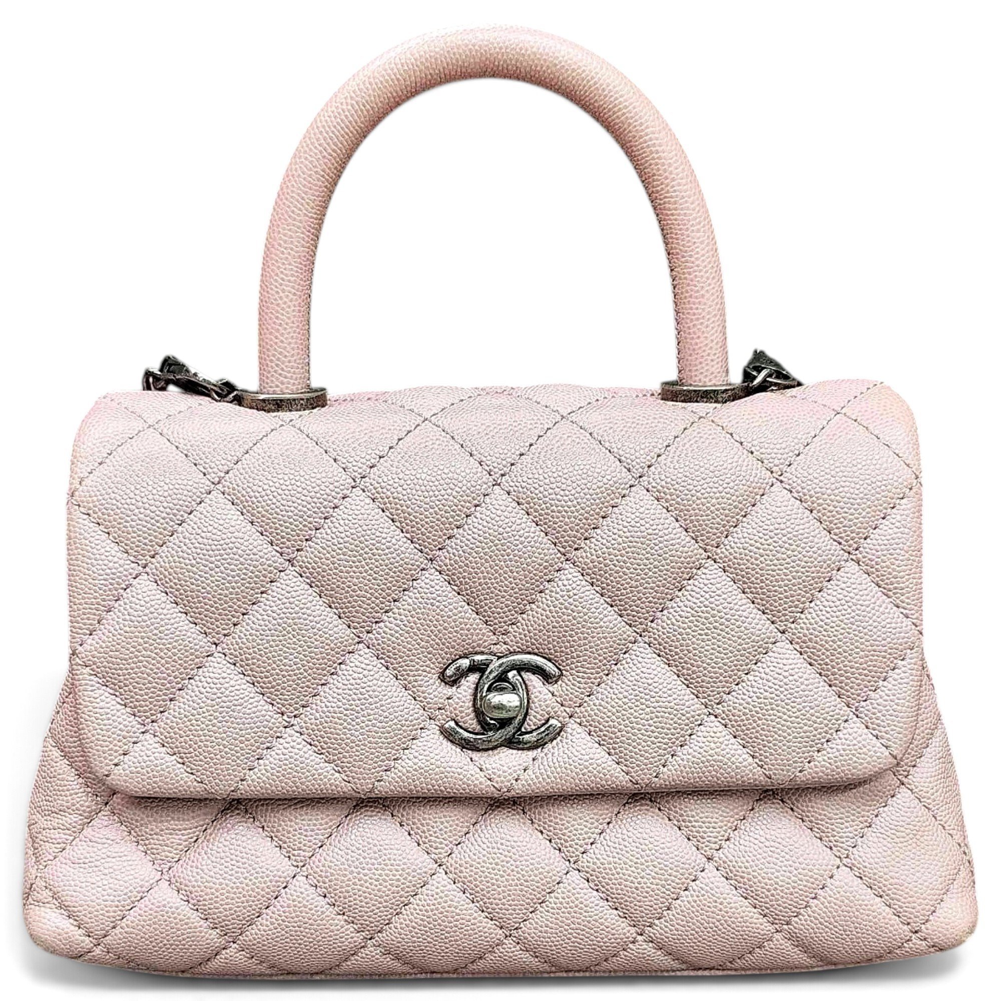 Coco Handle leather handbag
